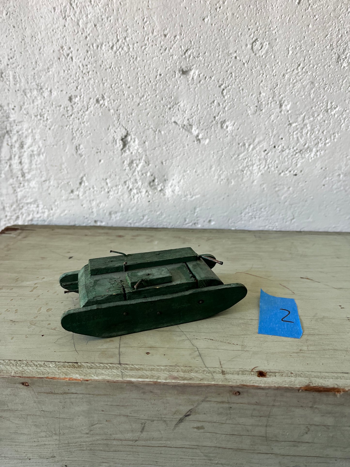 Homemade Tank Toys, 1940s