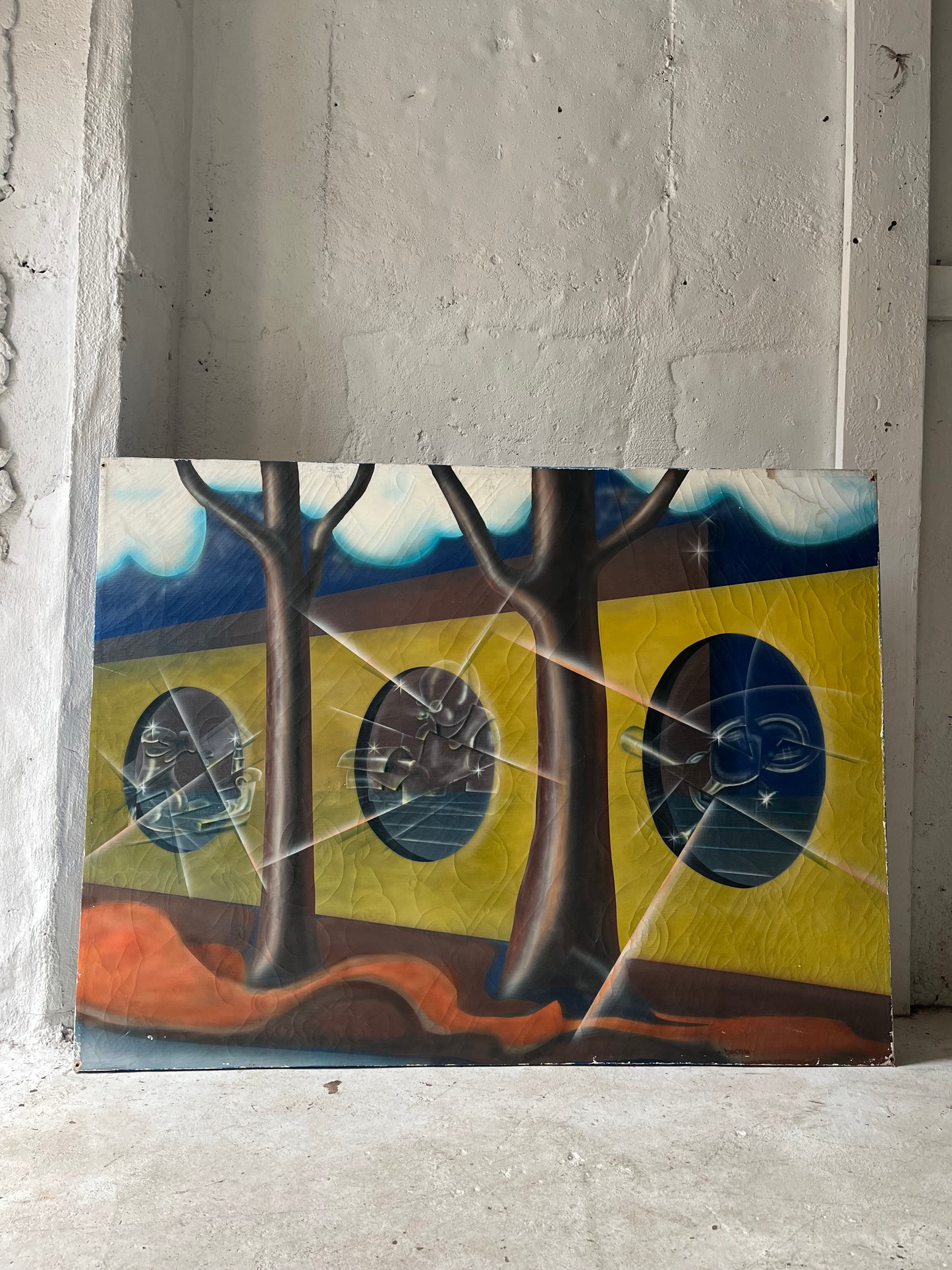 Metaphysical Triptych, 1970/80