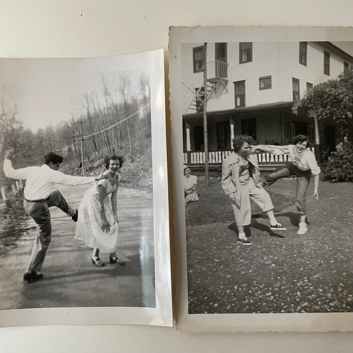 Kicking, Snapshots (2), 1940s