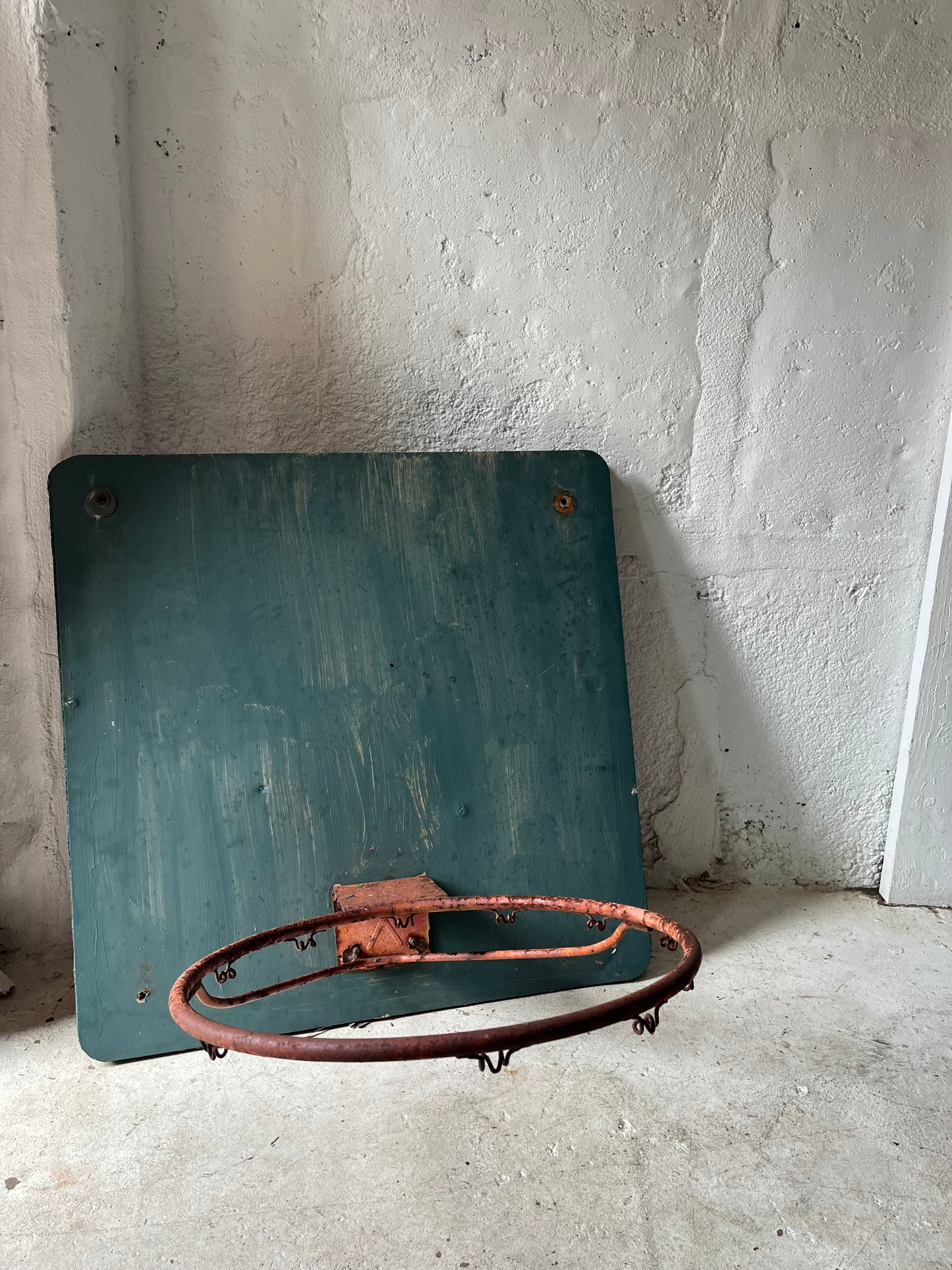 Homemade Basketball Hoop, 1970s (NYC Only)