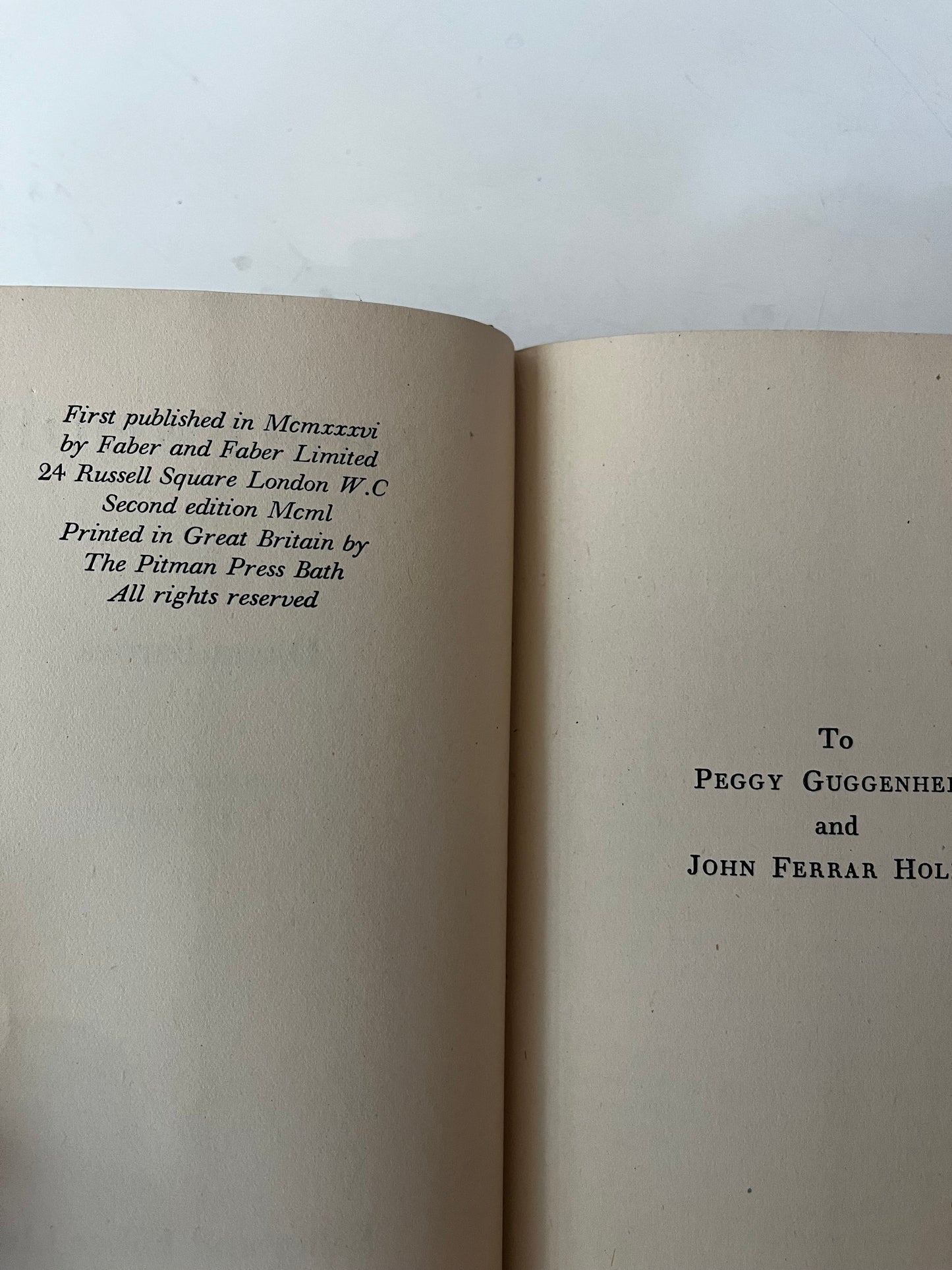 Nightwood, Djuna Barnes, Second UK Ed. (1950)