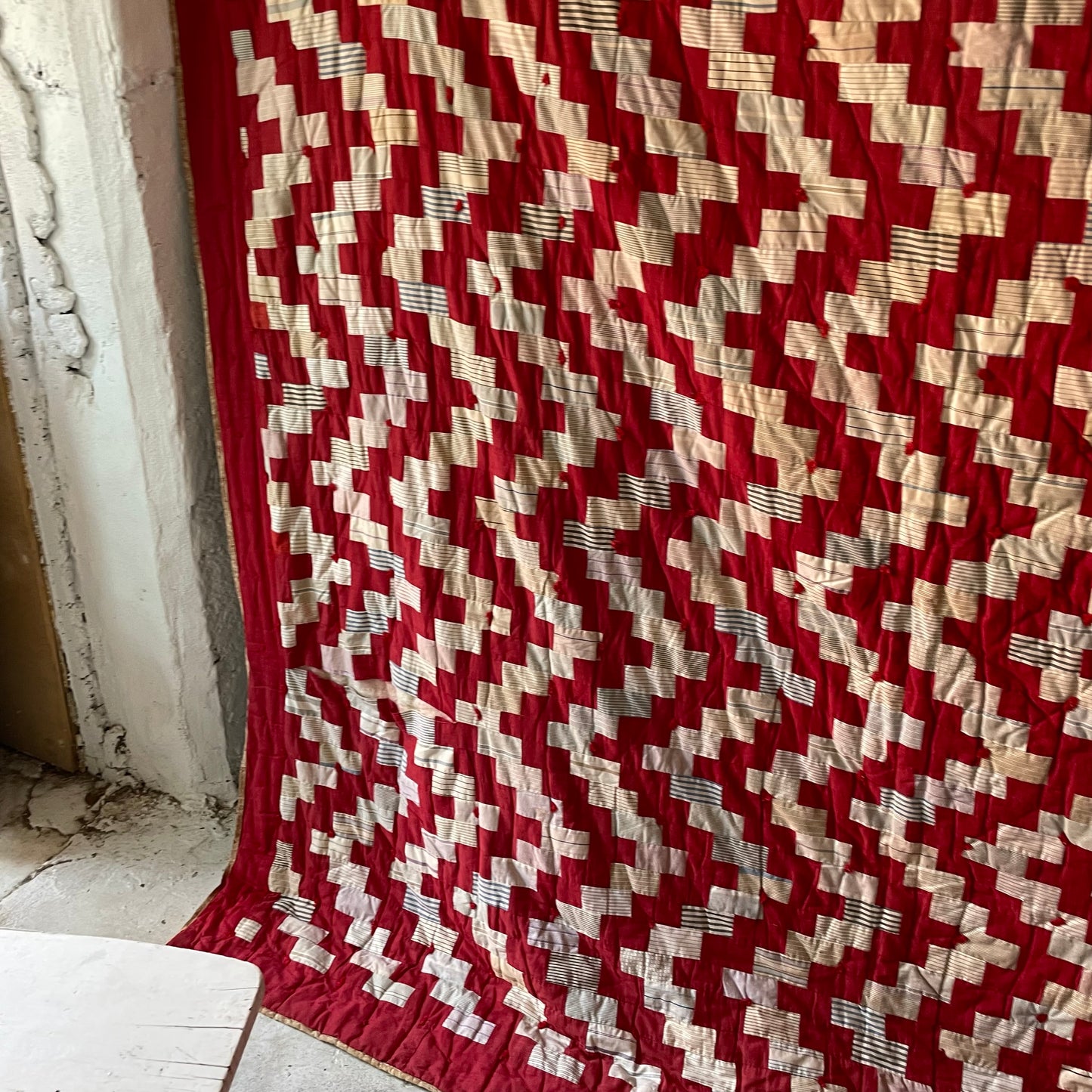 Zig Zag Quilt, Early c20th