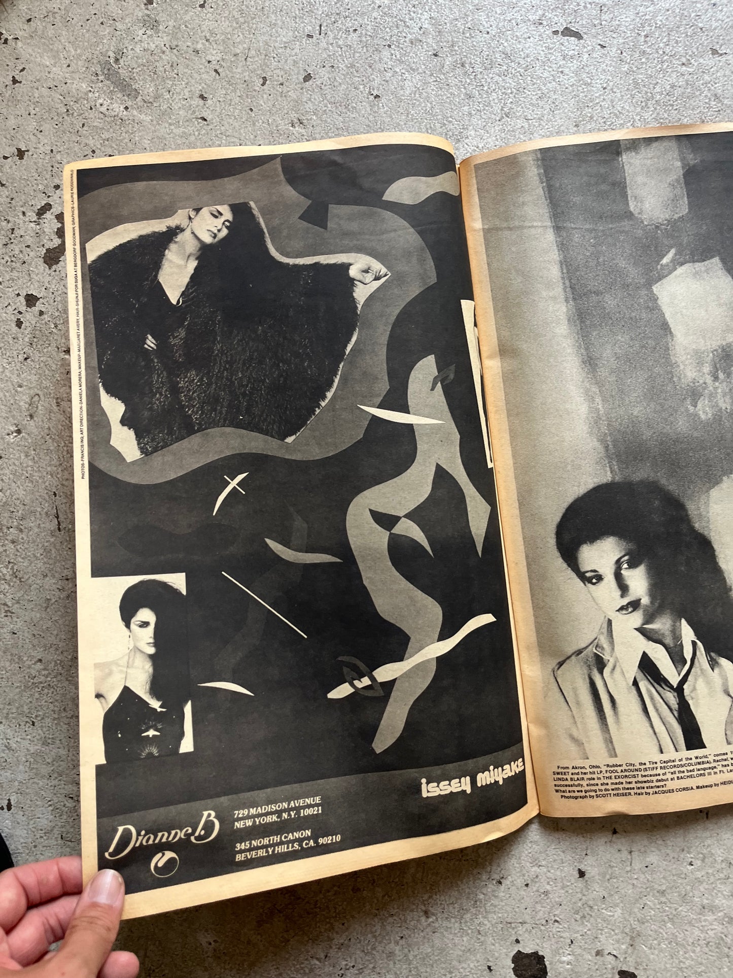 Interview Magazine, Liza Minnelli Cover, 1979