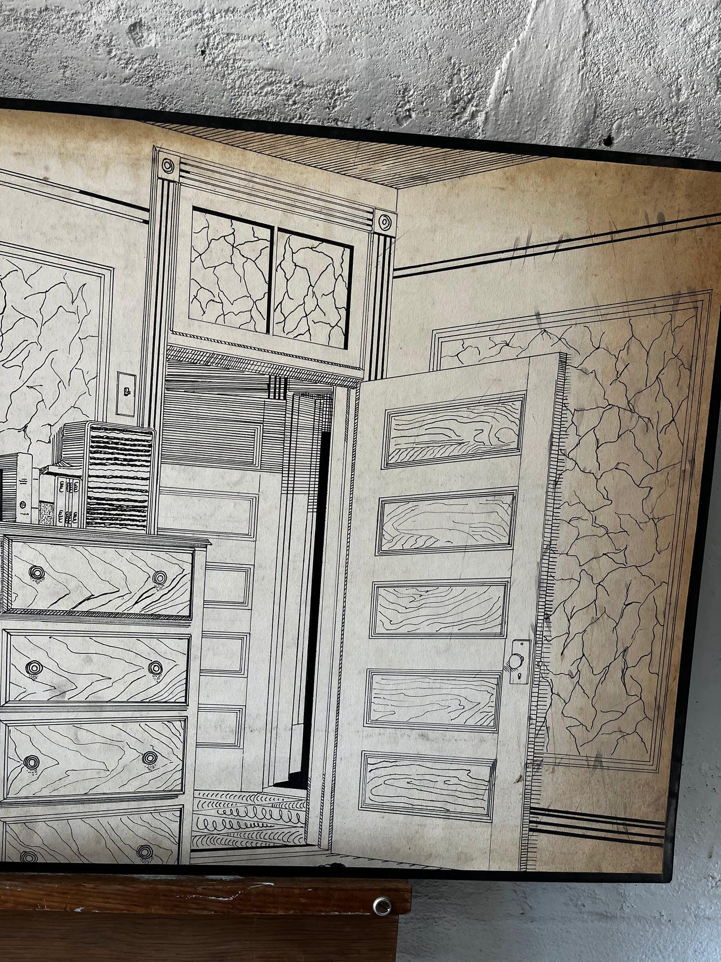 Brooklyn Apartment Study, 1950s