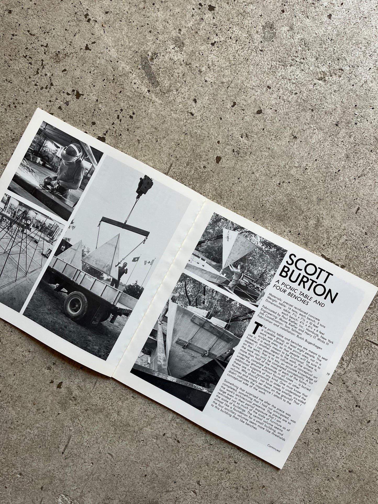 ArtPark 1983 [Vito Acconci Cover, Scott Burton]