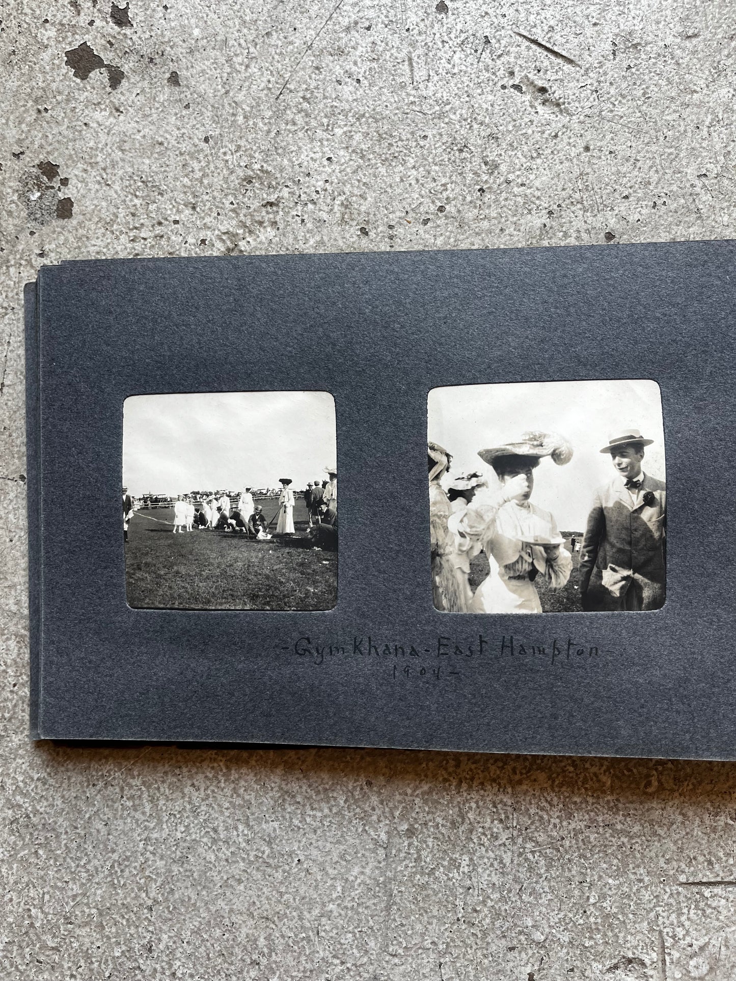 East Hampton Album, 1904 [Yachting, Swimming, Beach-Going, Cats, Polo, Bicycles]