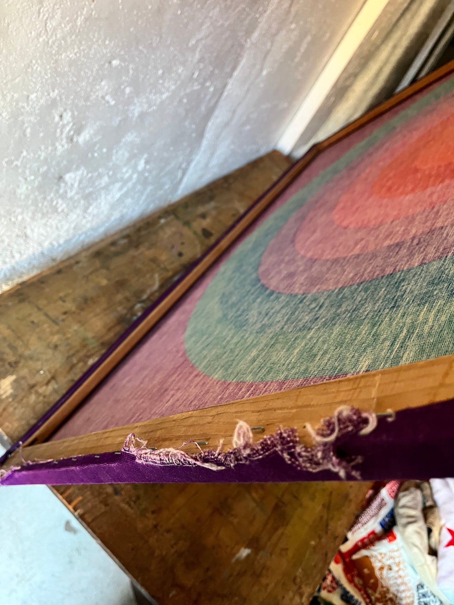 Printed Fabric by Verner Panton for Mira-X, 1970s (NYC Delivery Only)