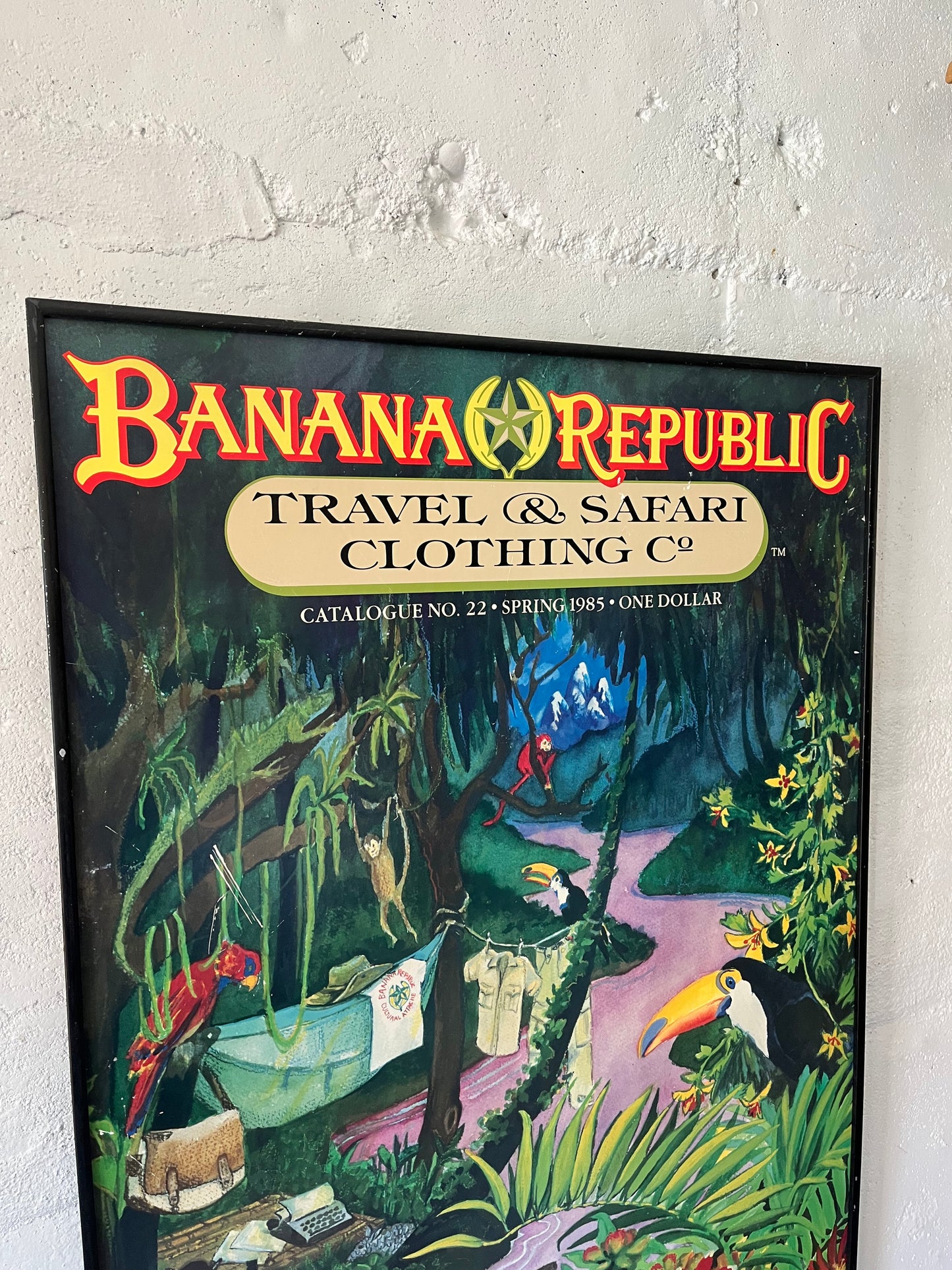 Banana Republic Poster, 1985 (NYC Pickup/Delivery Only)