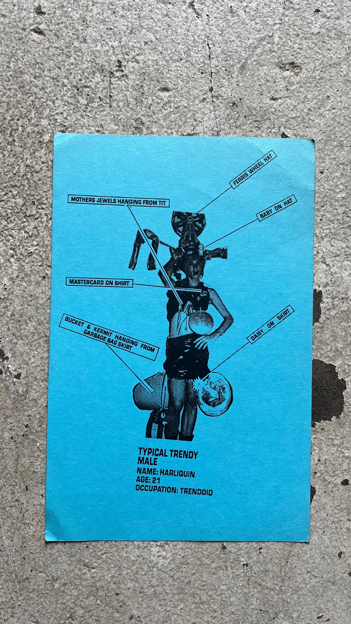 Michael Alig Party Invite at The Tunnel, 1988