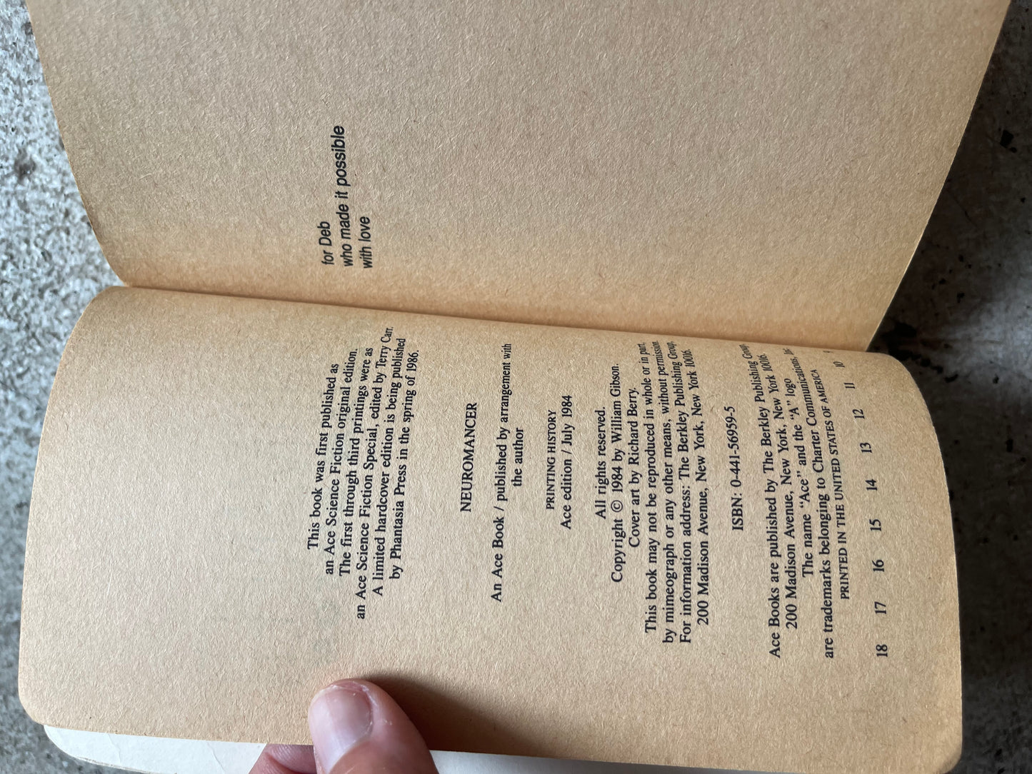 Neuromancer, William Gibson, 1984