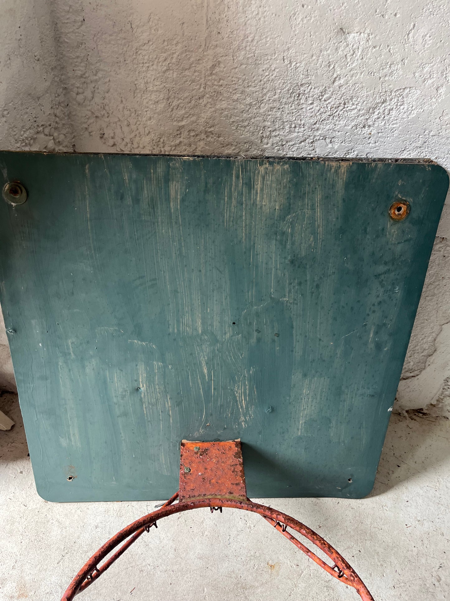 Homemade Basketball Hoop, 1970s (NYC Only)