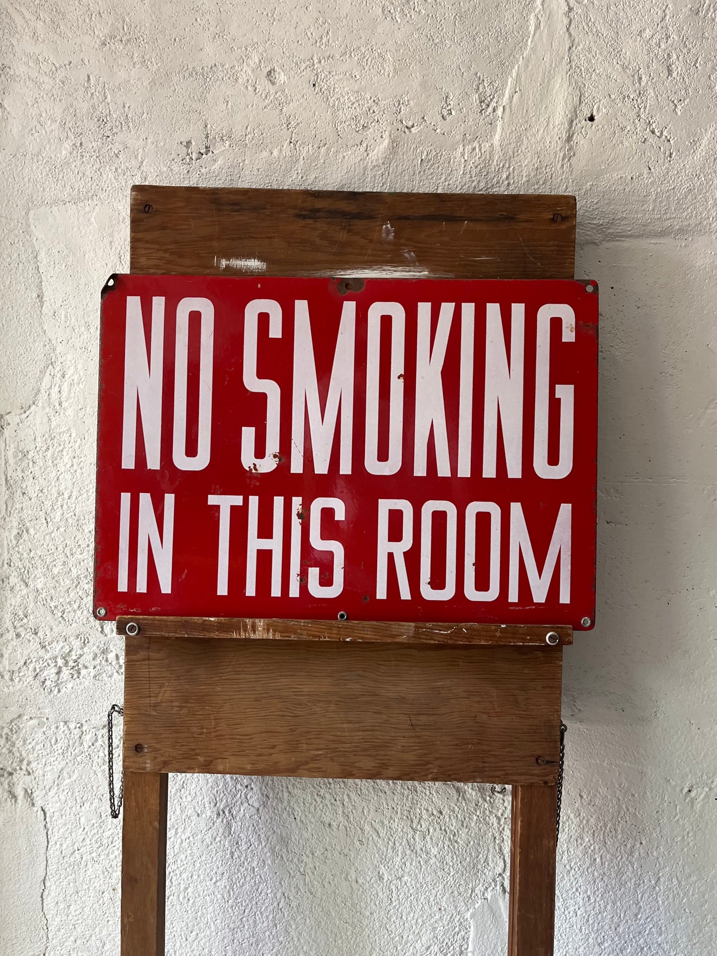 No Smoking Sign, 1940s