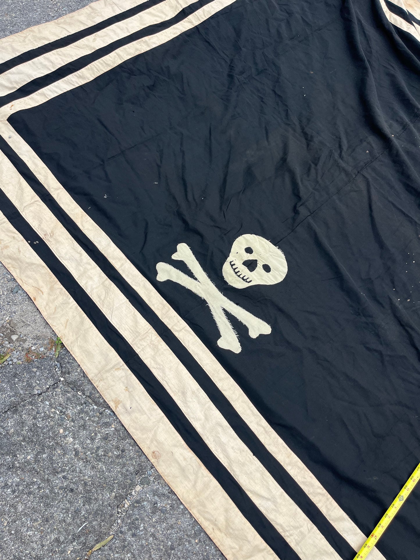 Skull and Crossbones Banner, 1880-1900