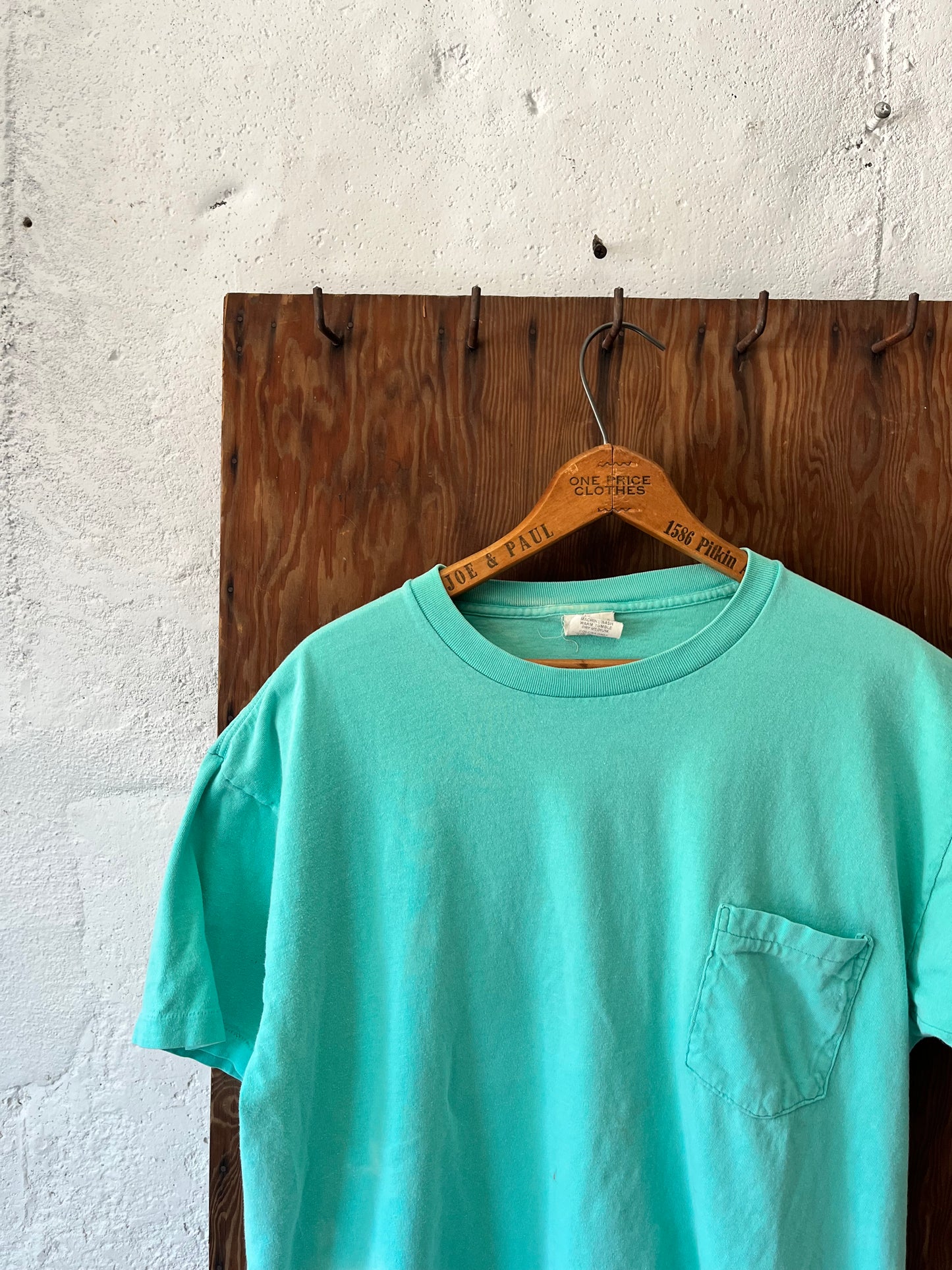 Teal Blank, Sz L, 1980s