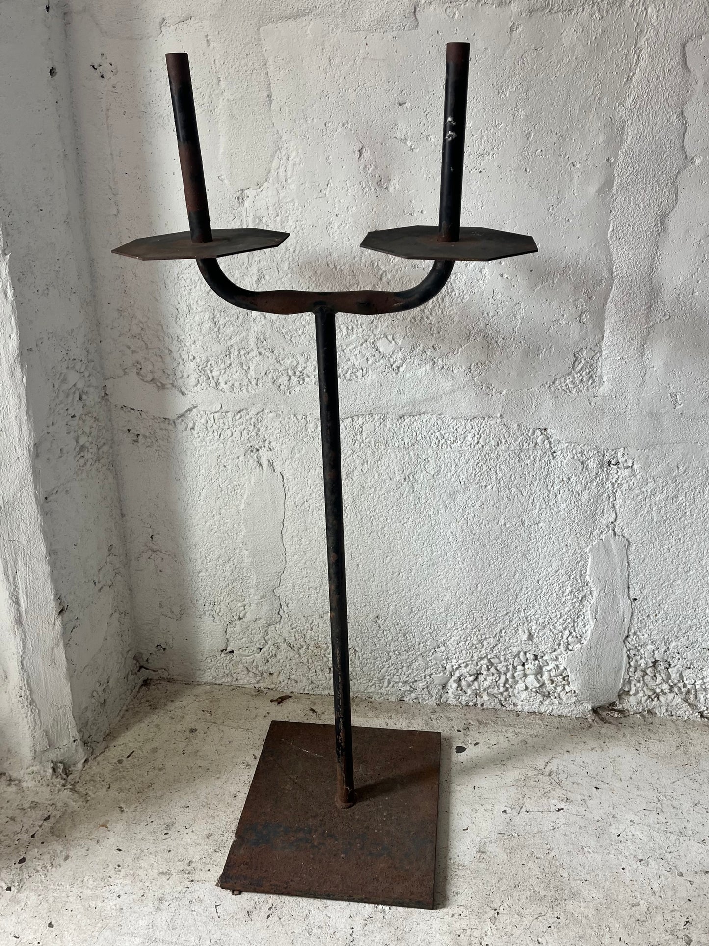 Homemade Candlestick, 1970/80 (NYC Delivery Only)