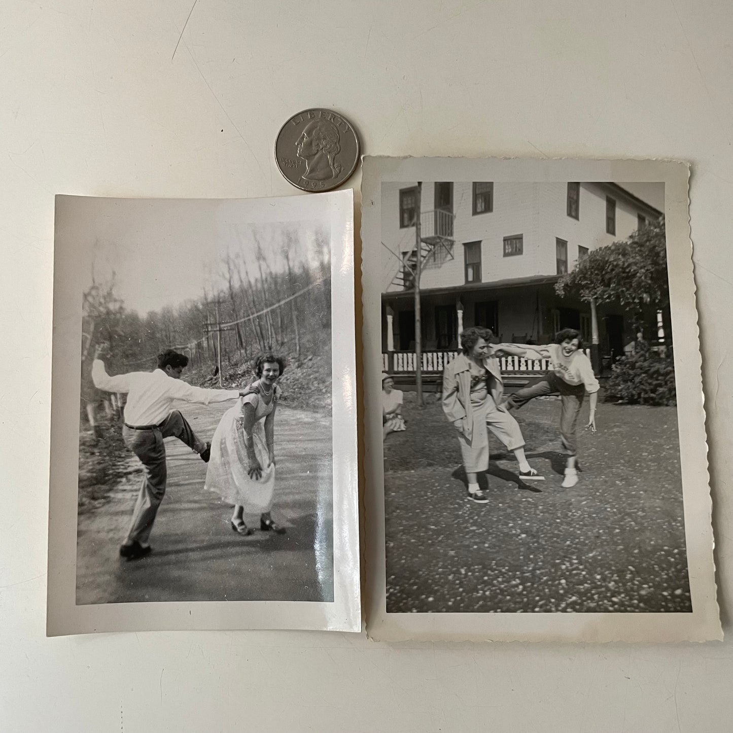 Kicking, Snapshots (2), 1940s