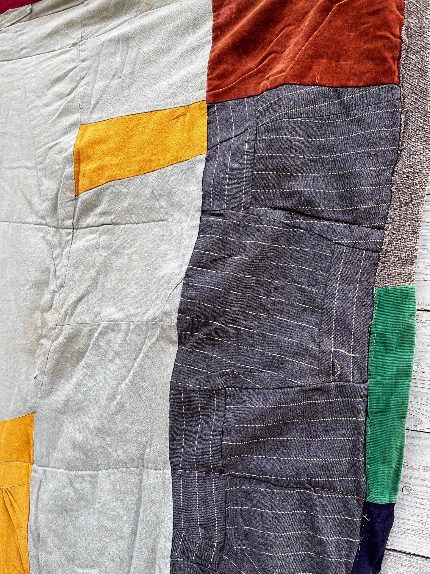 Strip Quilt, 1940/50