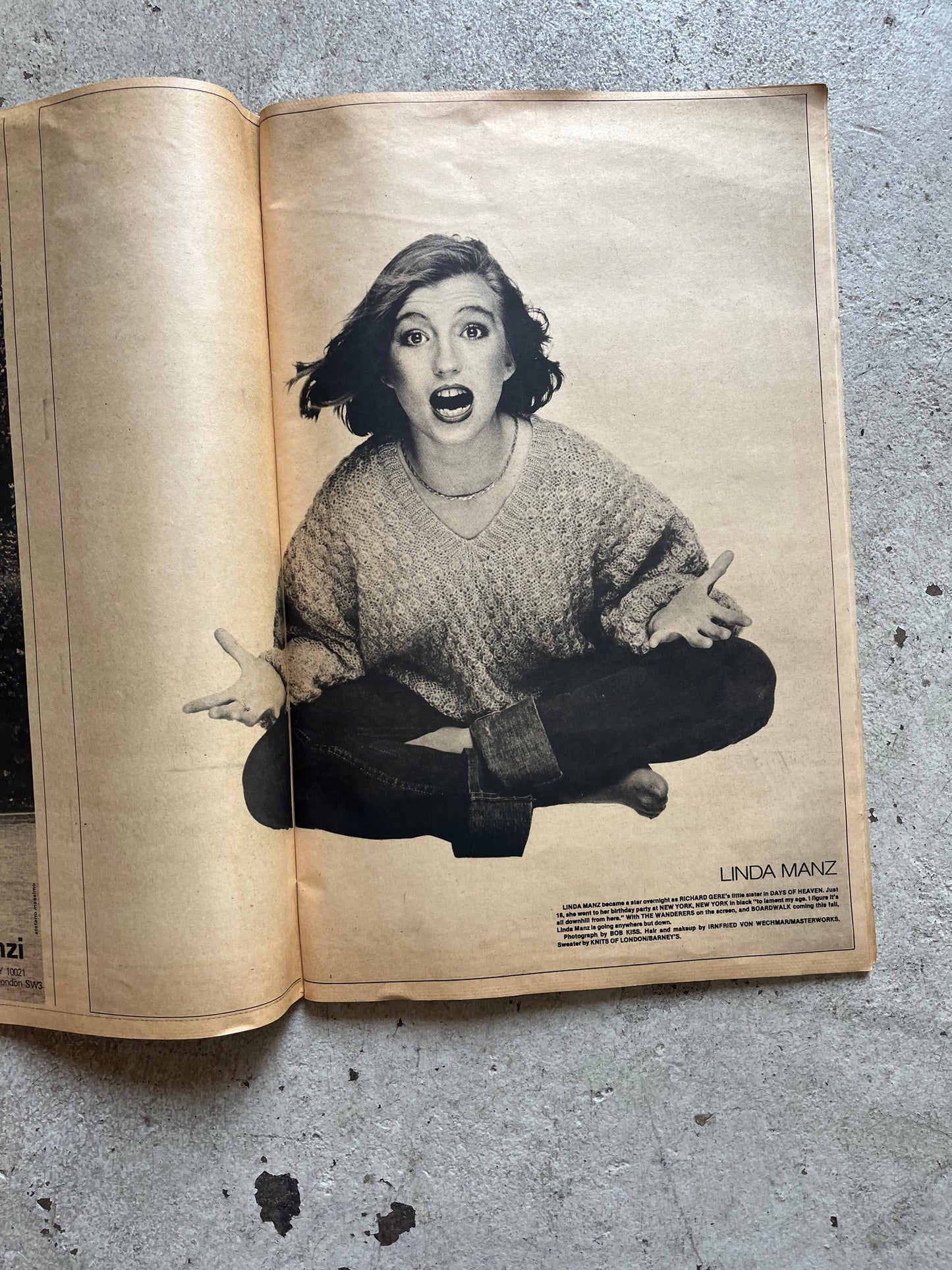 Interview Magazine, Liza Minnelli Cover, 1979