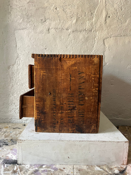 Drawers Made of Shoe Shipping Crate, 1930s