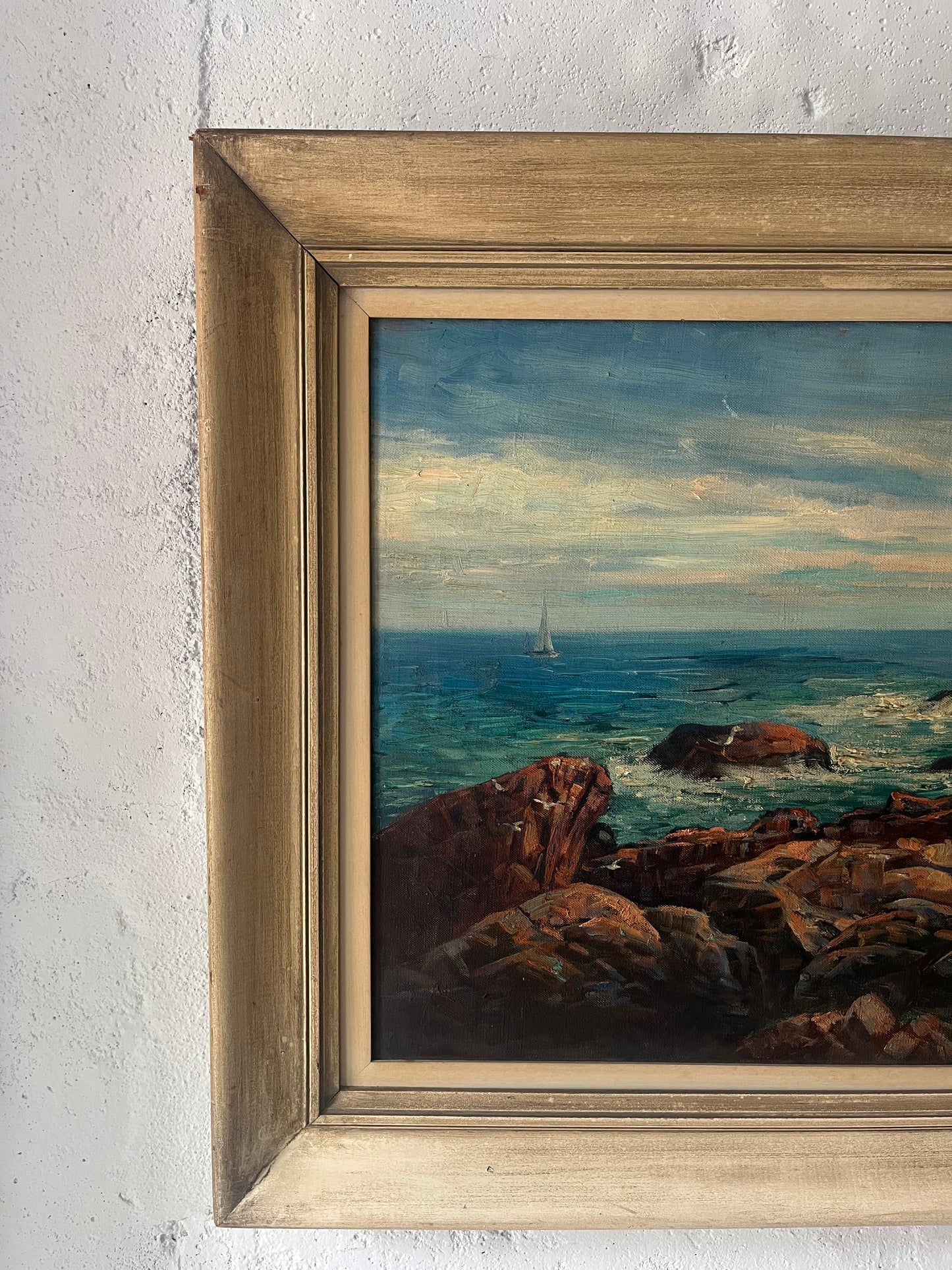 New England Seascape, 1939 (NYC Only, No Shipping Available)