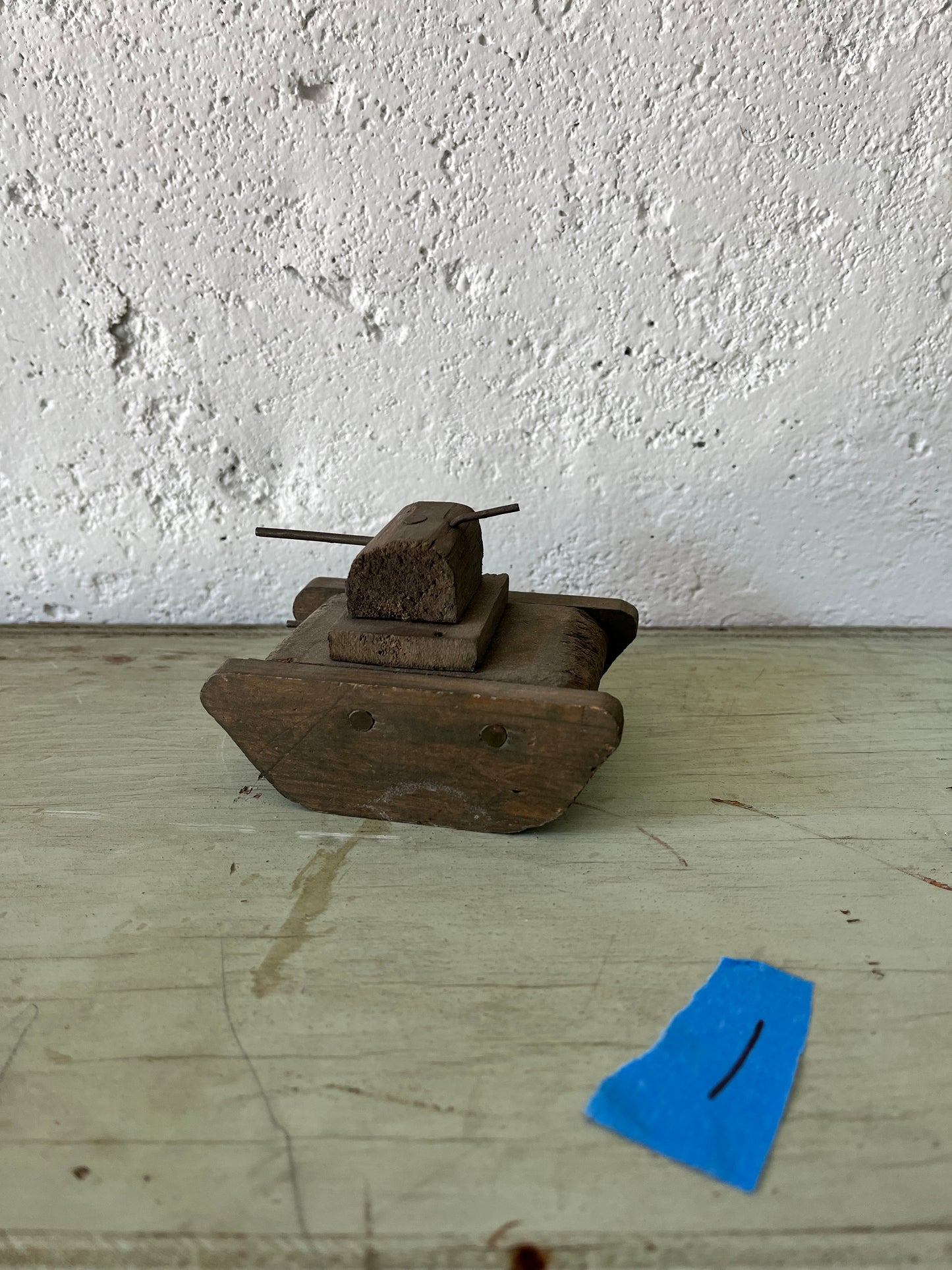 Homemade Tank Toys, 1940s