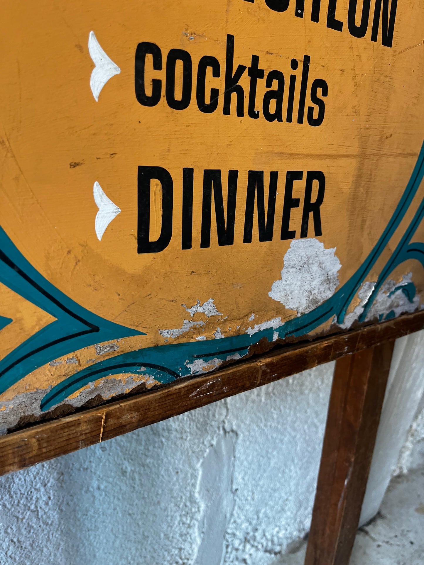 Mayan Room Sign, 1950s (NYC Delivery or Pickup Only)