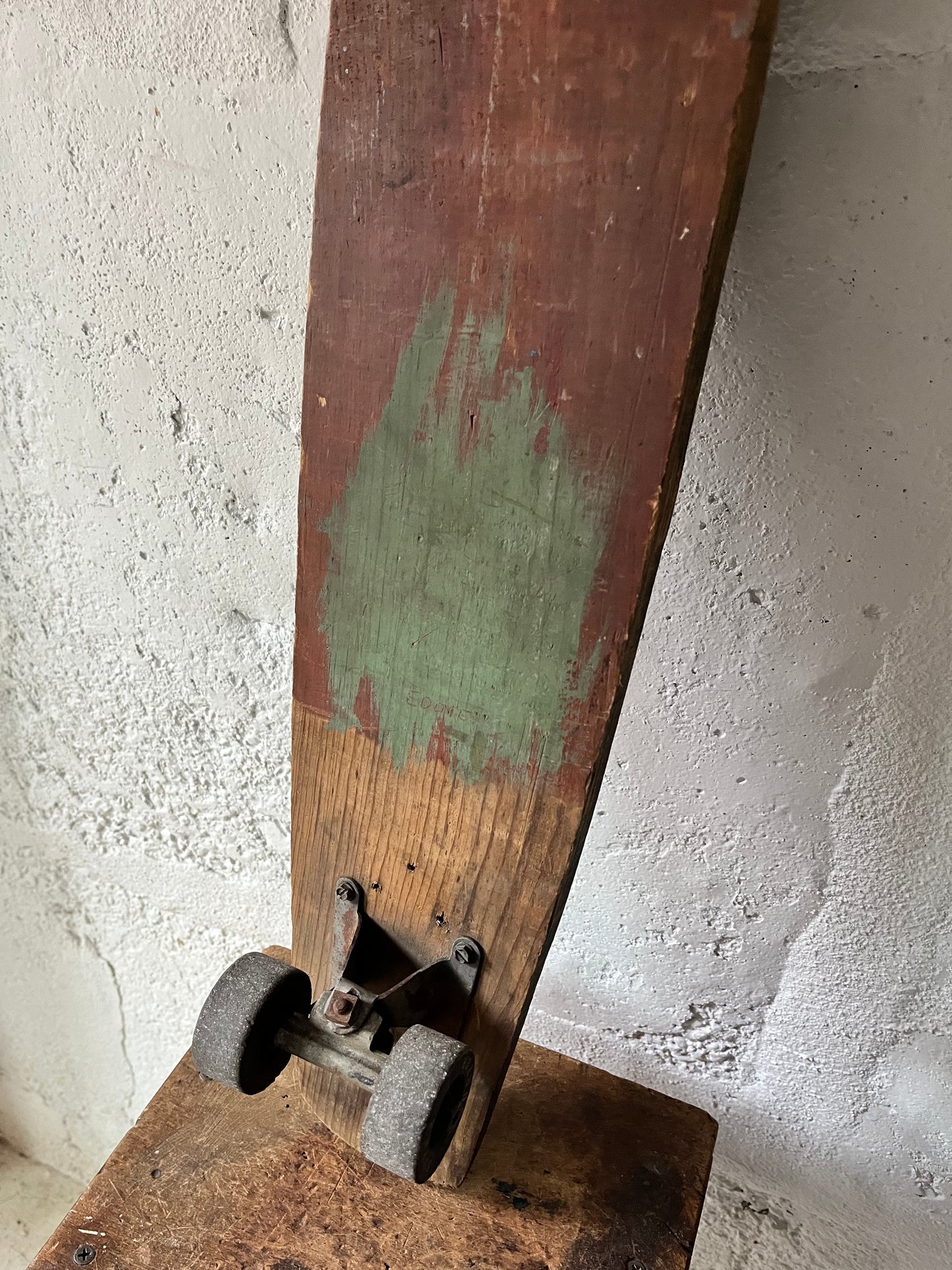 Homemade Skateboard, 1960s