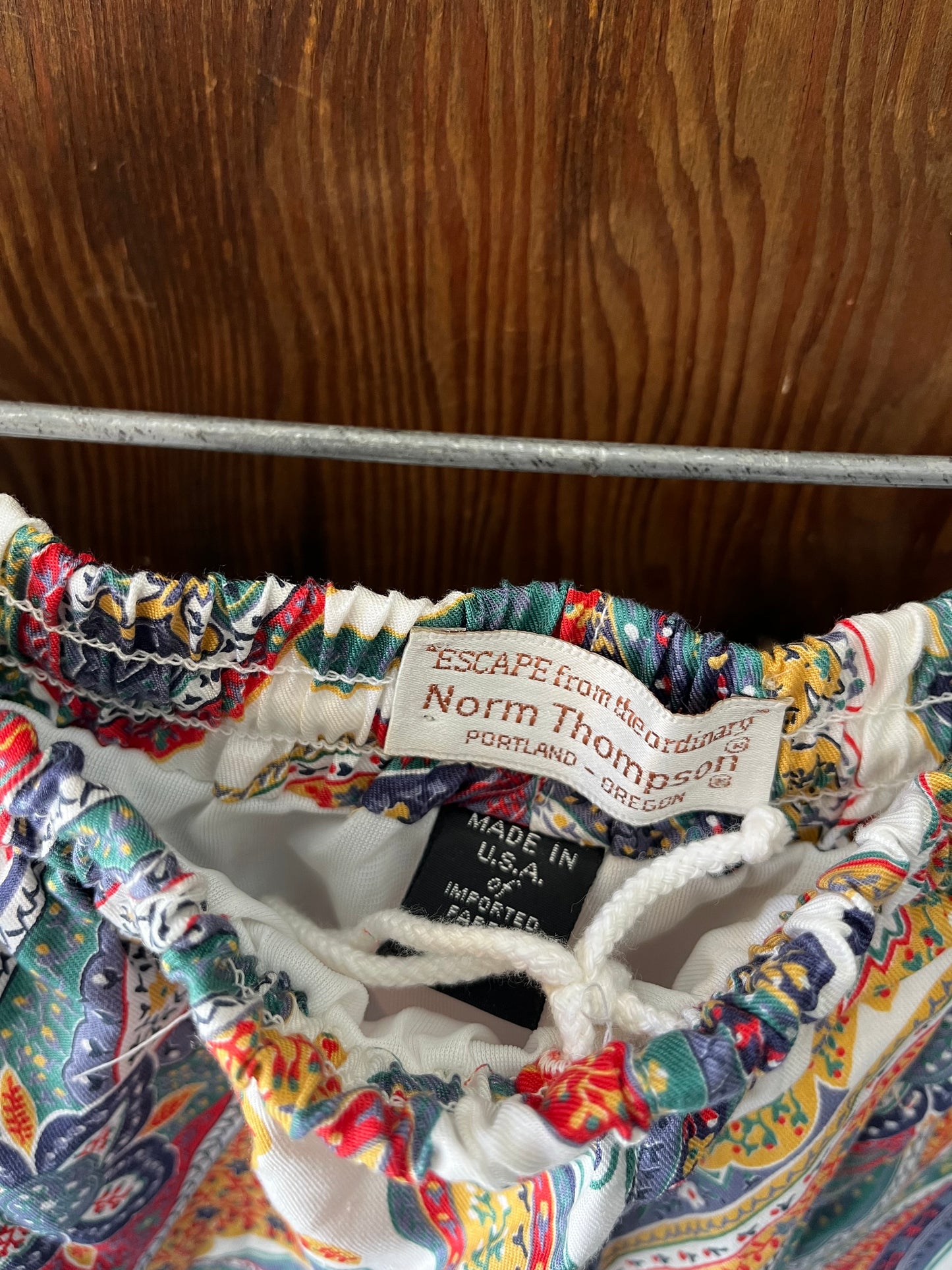 Paisley Swim Trunks, 28W , 1960s