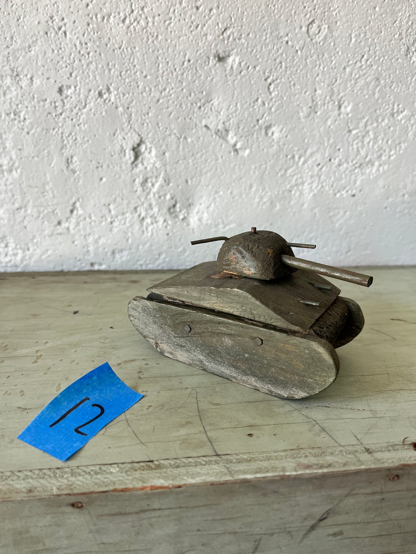 Homemade Tank Toys, 1940s