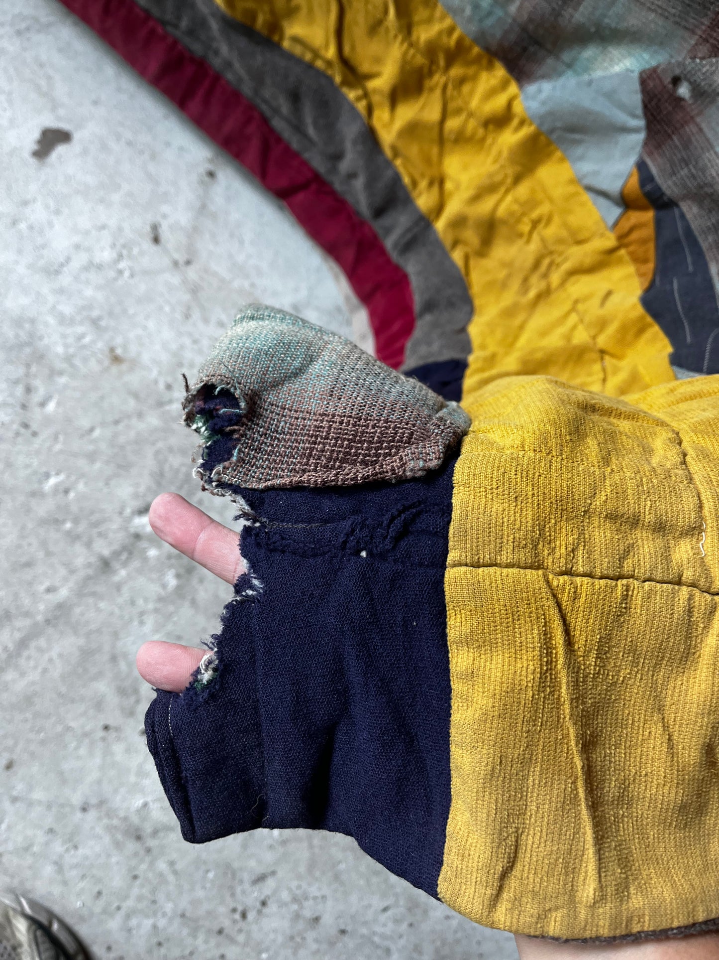 Strip Quilt, 1940/50