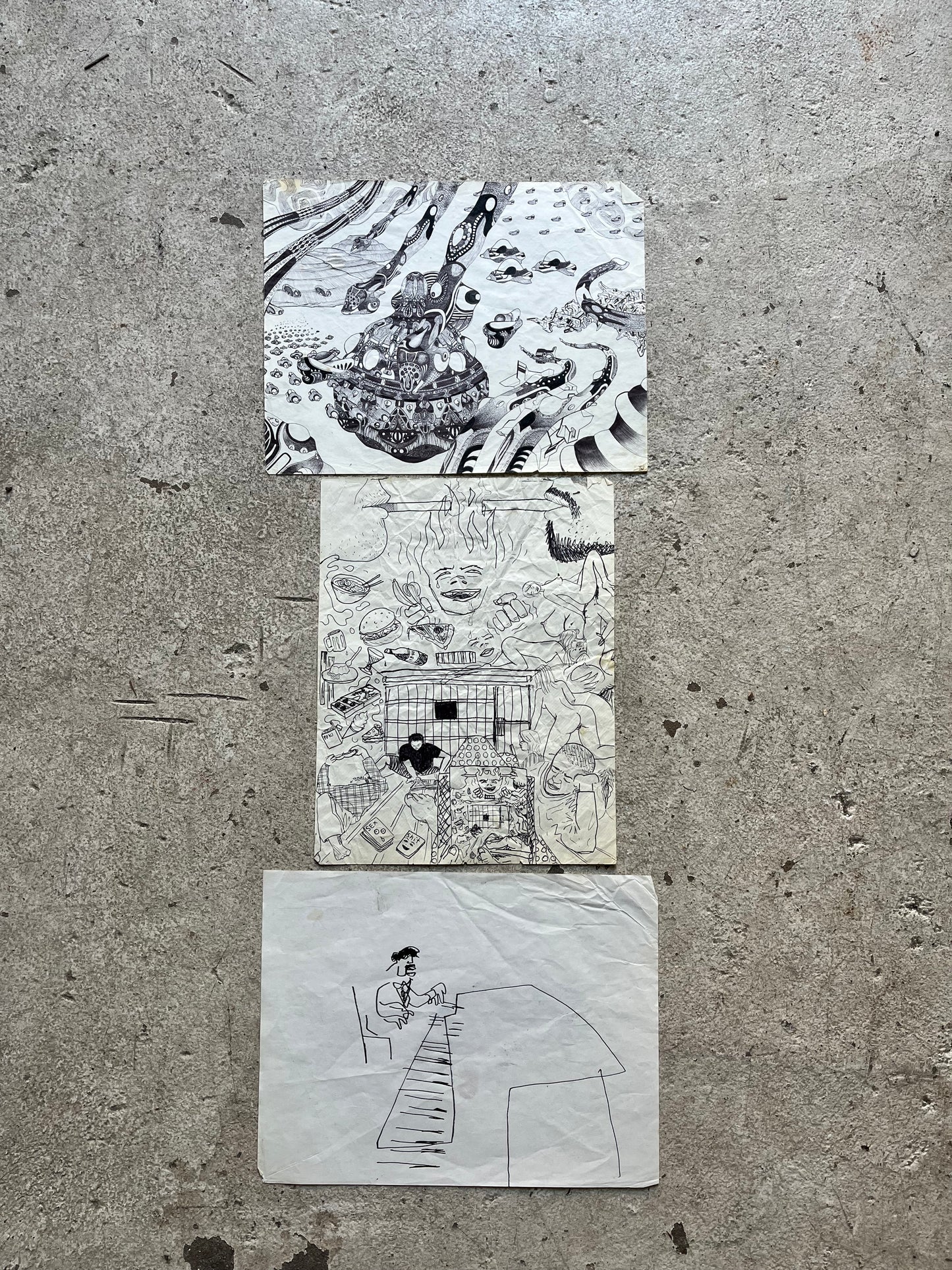 Doodles/Illustrations, 1990s