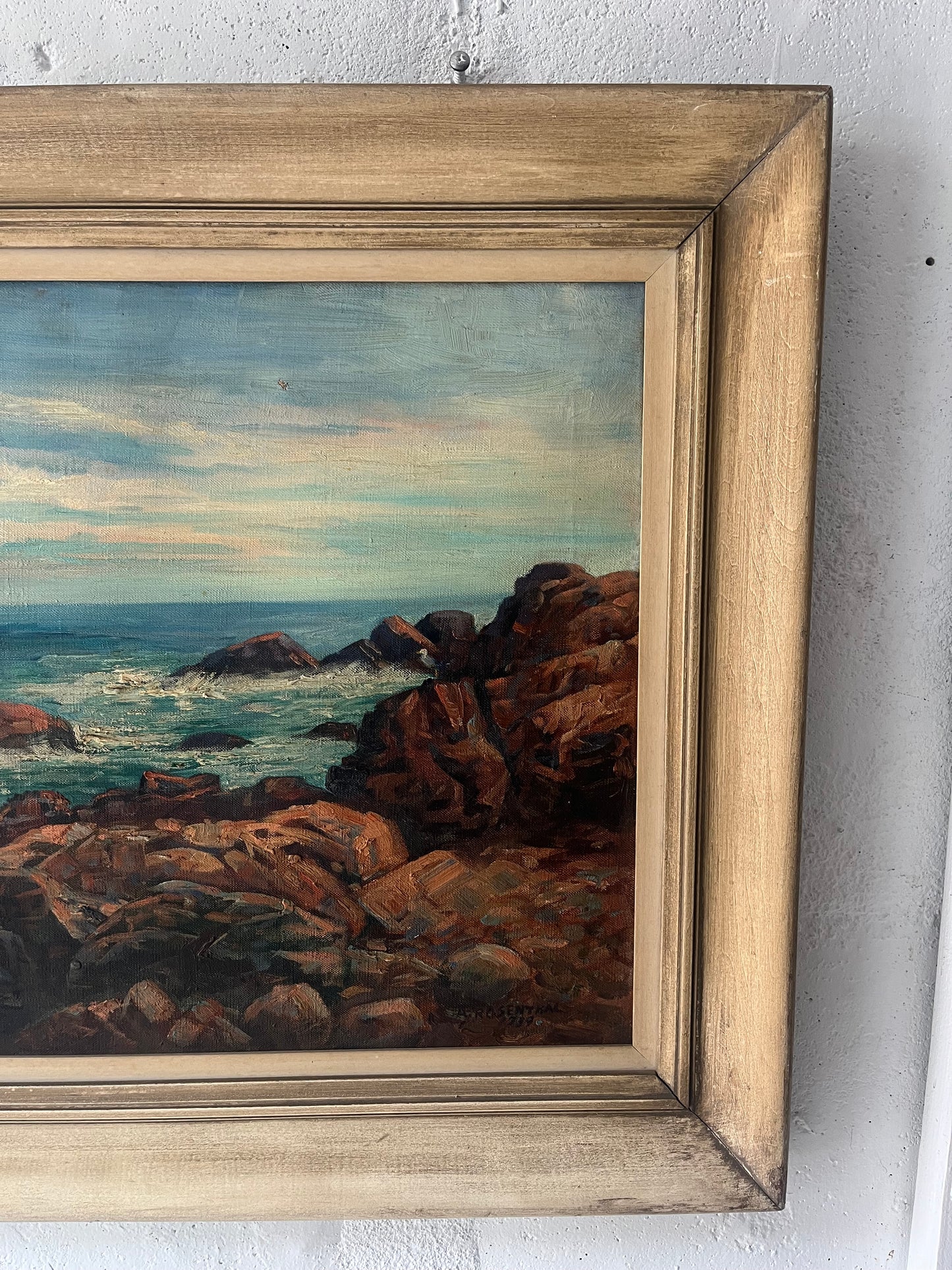 New England Seascape, 1939 (NYC Only, No Shipping Available)