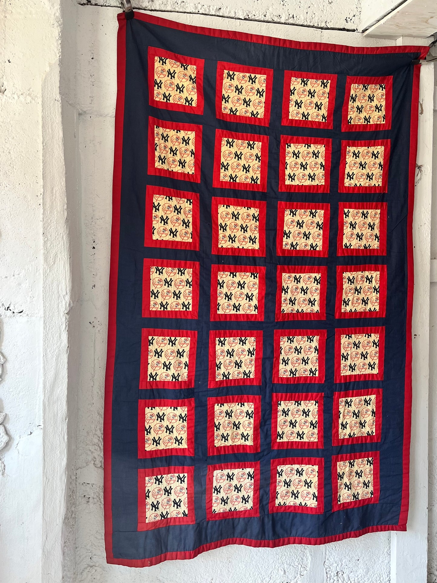 Yankees Quilt, 1960s