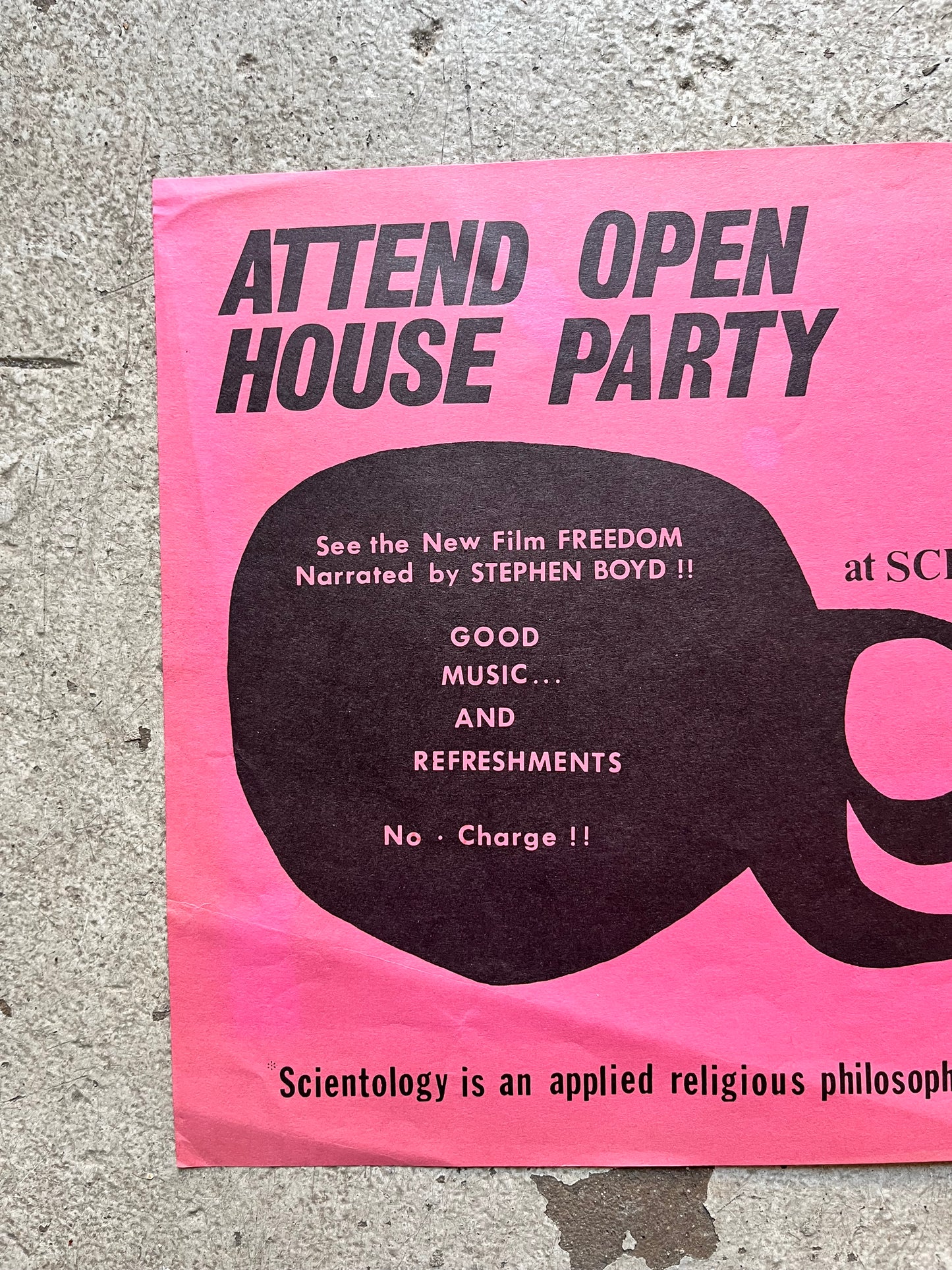 Scientology Flyer, 1971
