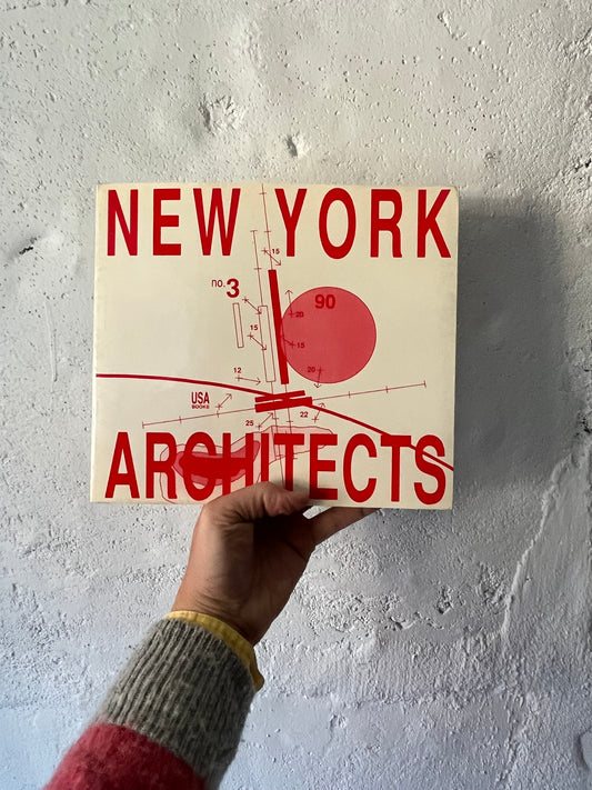 New York Architects No. 3, 1990 [Steven Holl, Richard Meier)