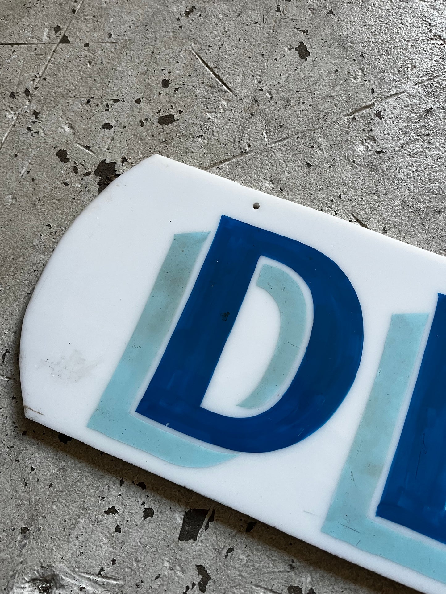 Hand Painted Deli Sign, 1970s