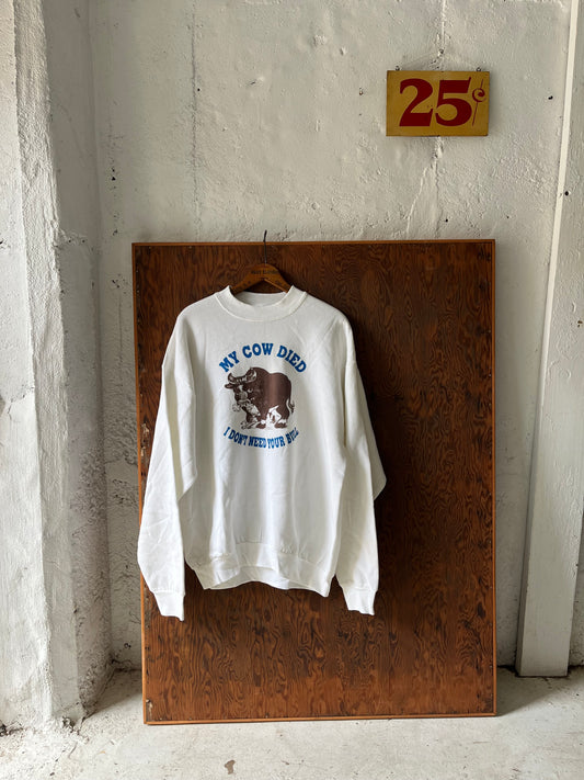 My Cow Died I Don't Need Your Bull, Size XL, 1990s