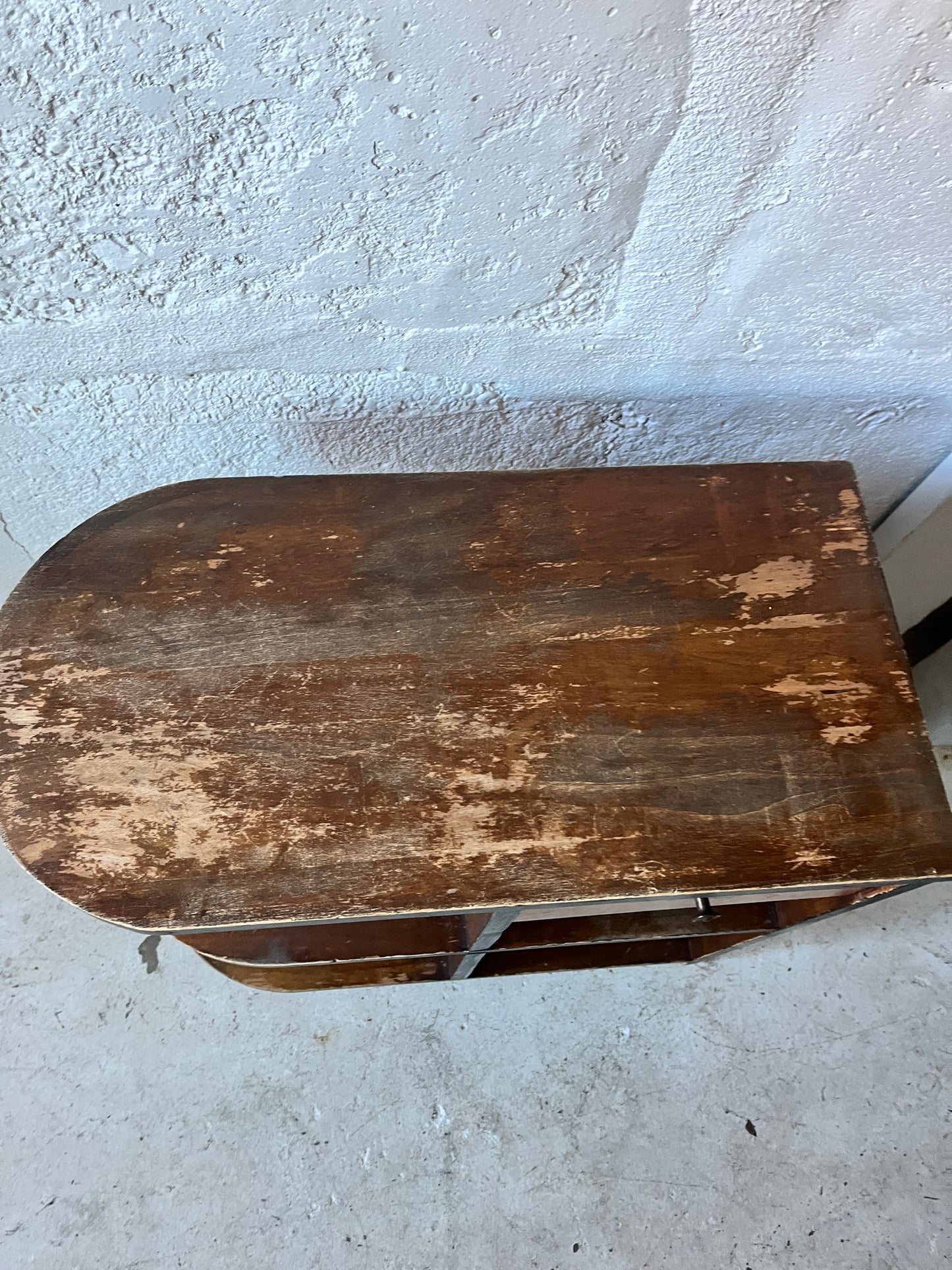 Paul Frankl-ish shelf, 1940s (NYC Delivery Only, No Shipping)