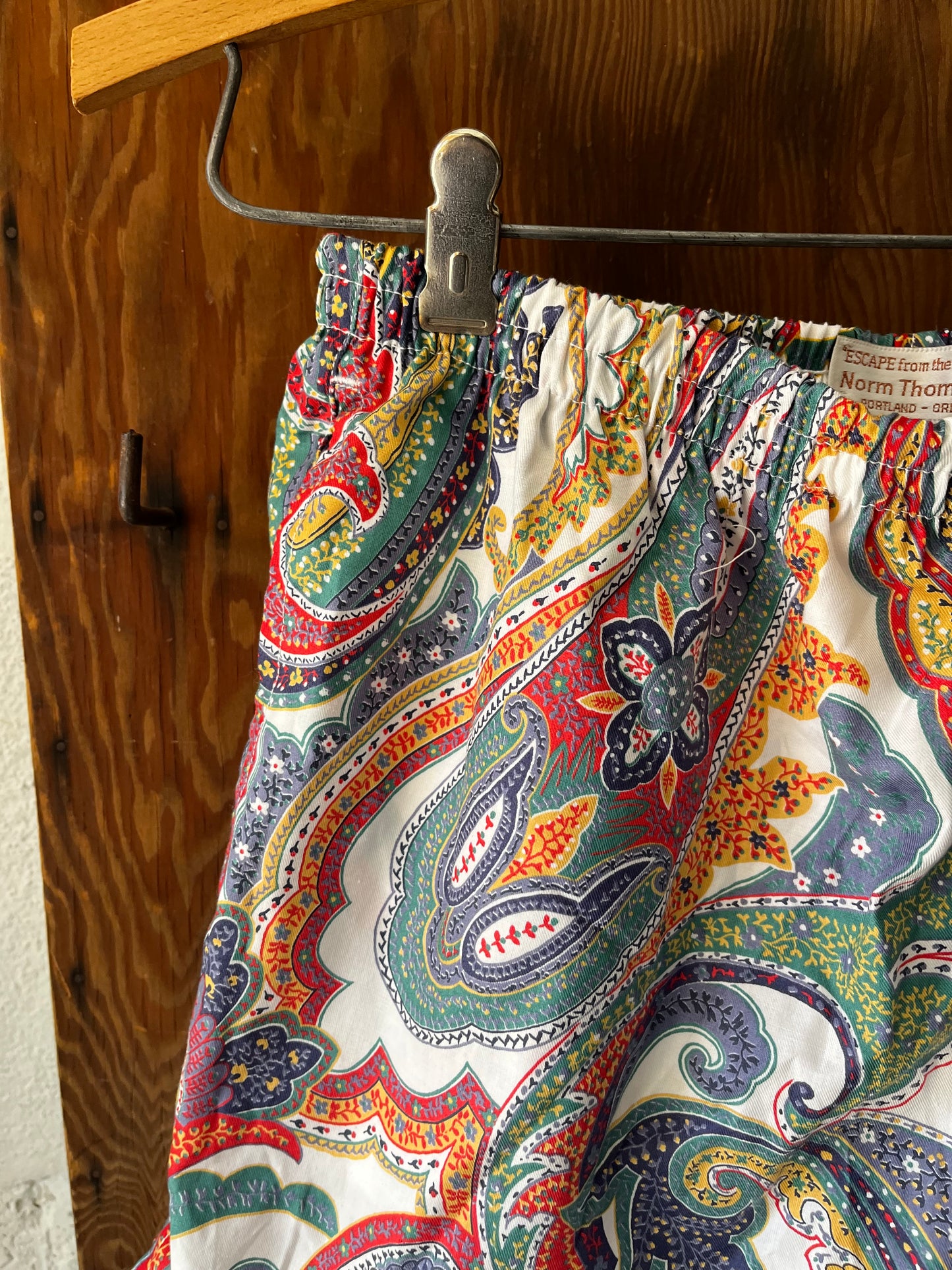 Paisley Swim Trunks, 28W , 1960s