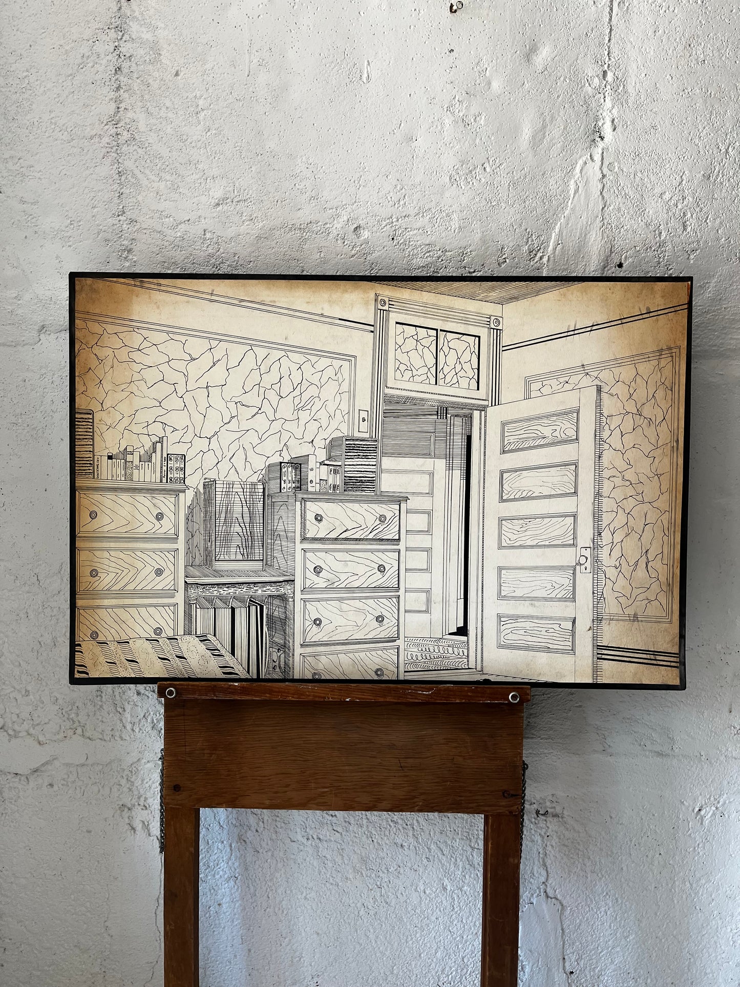 Brooklyn Apartment Study, 1950s