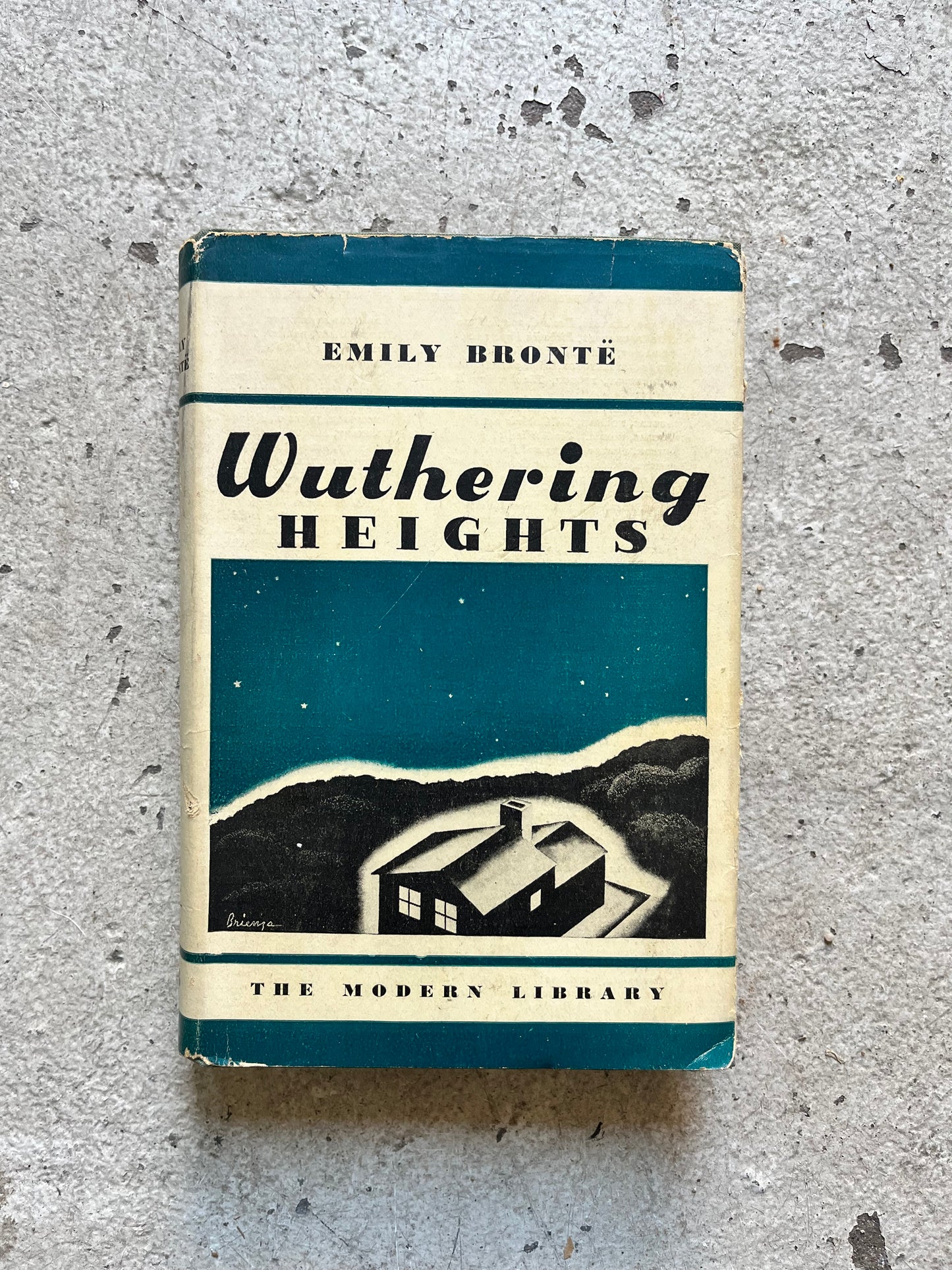 Wuthering Heights, Emily Brontë, Modern Library Ed. (1939)