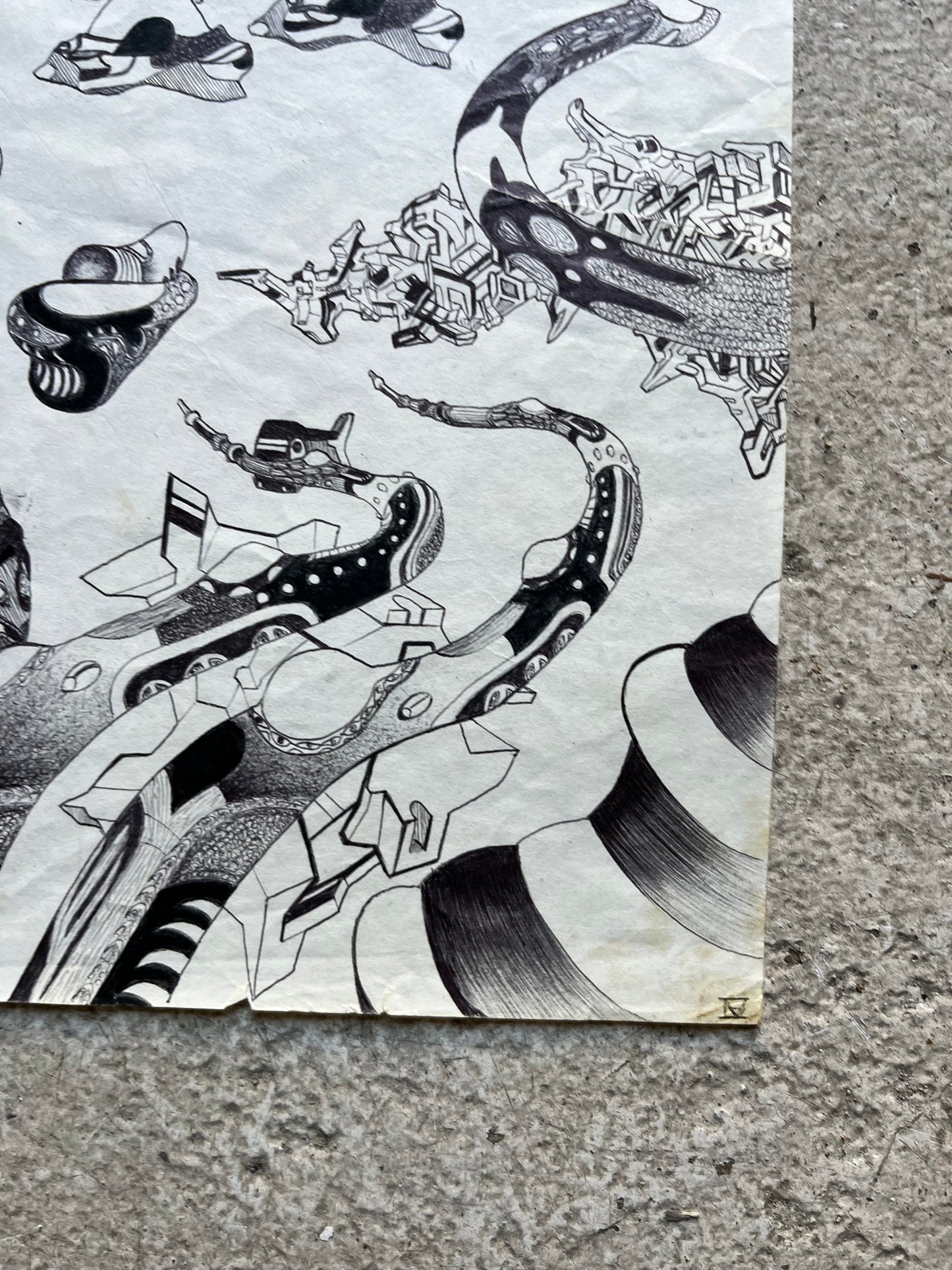 Doodles/Illustrations, 1990s
