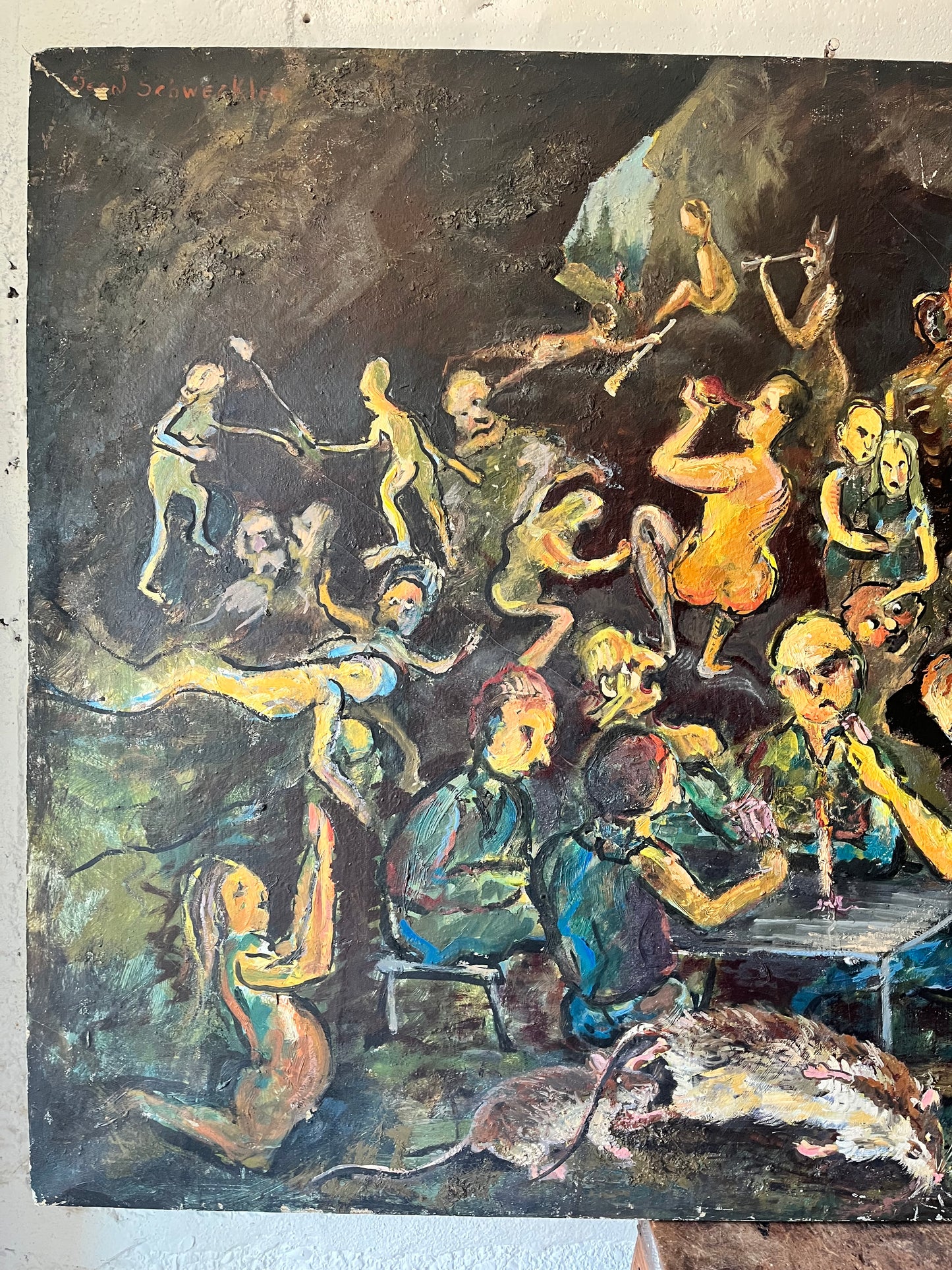 Hell Scene, 1956 (NYC Only, No Shipping Available)