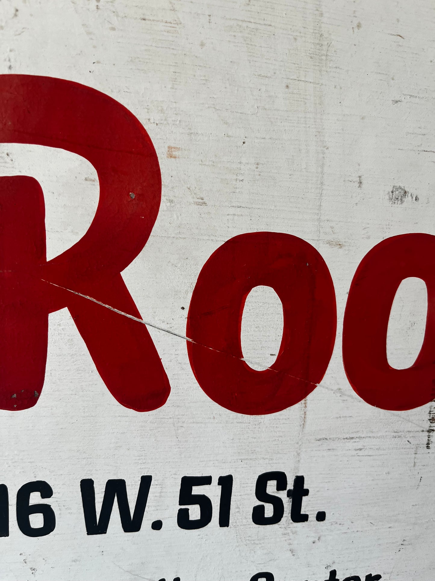 Mayan Room Sign, 1950s (NYC Delivery or Pickup Only)