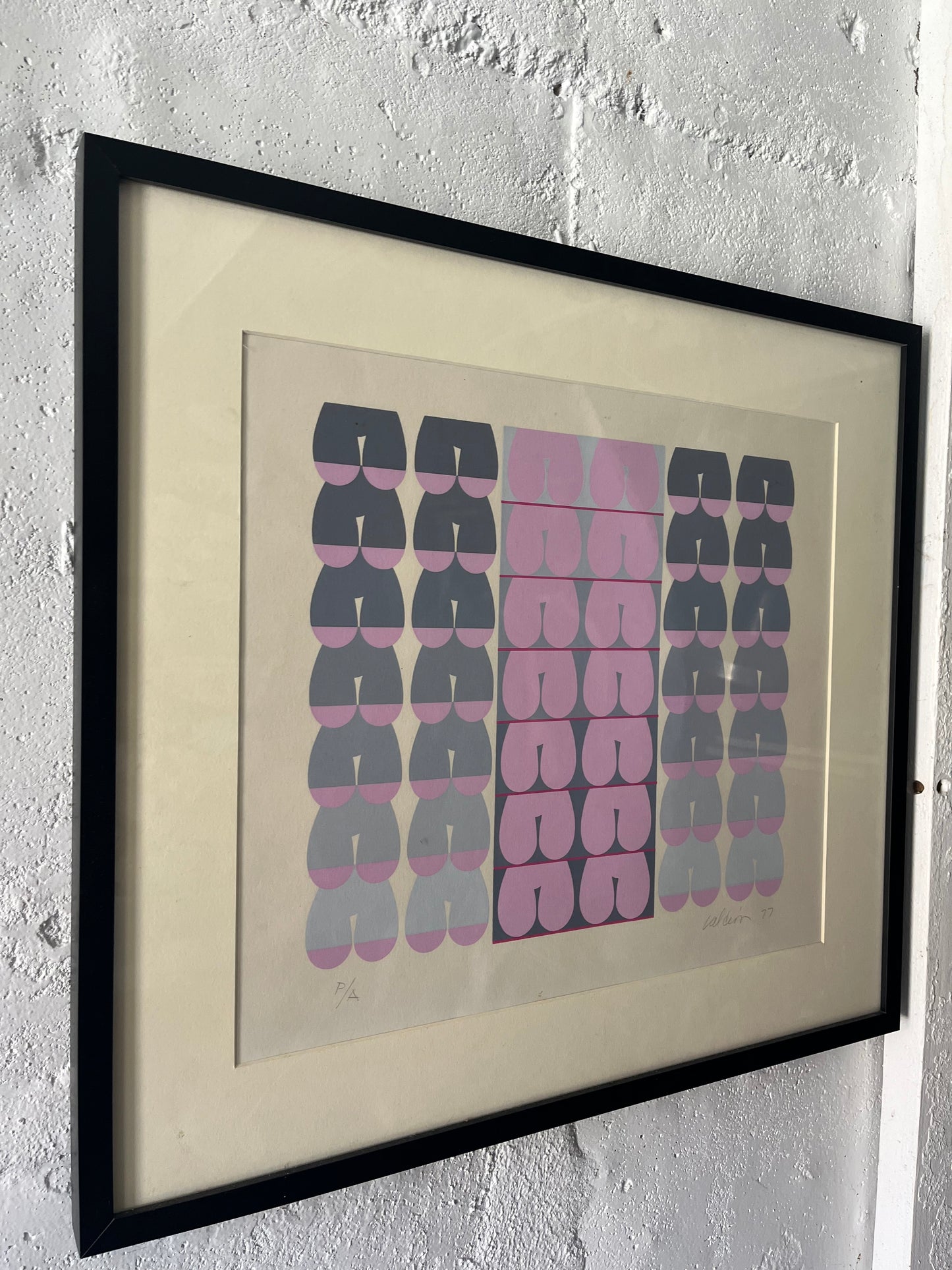 Coqui Calderon Lithograph, 1970s