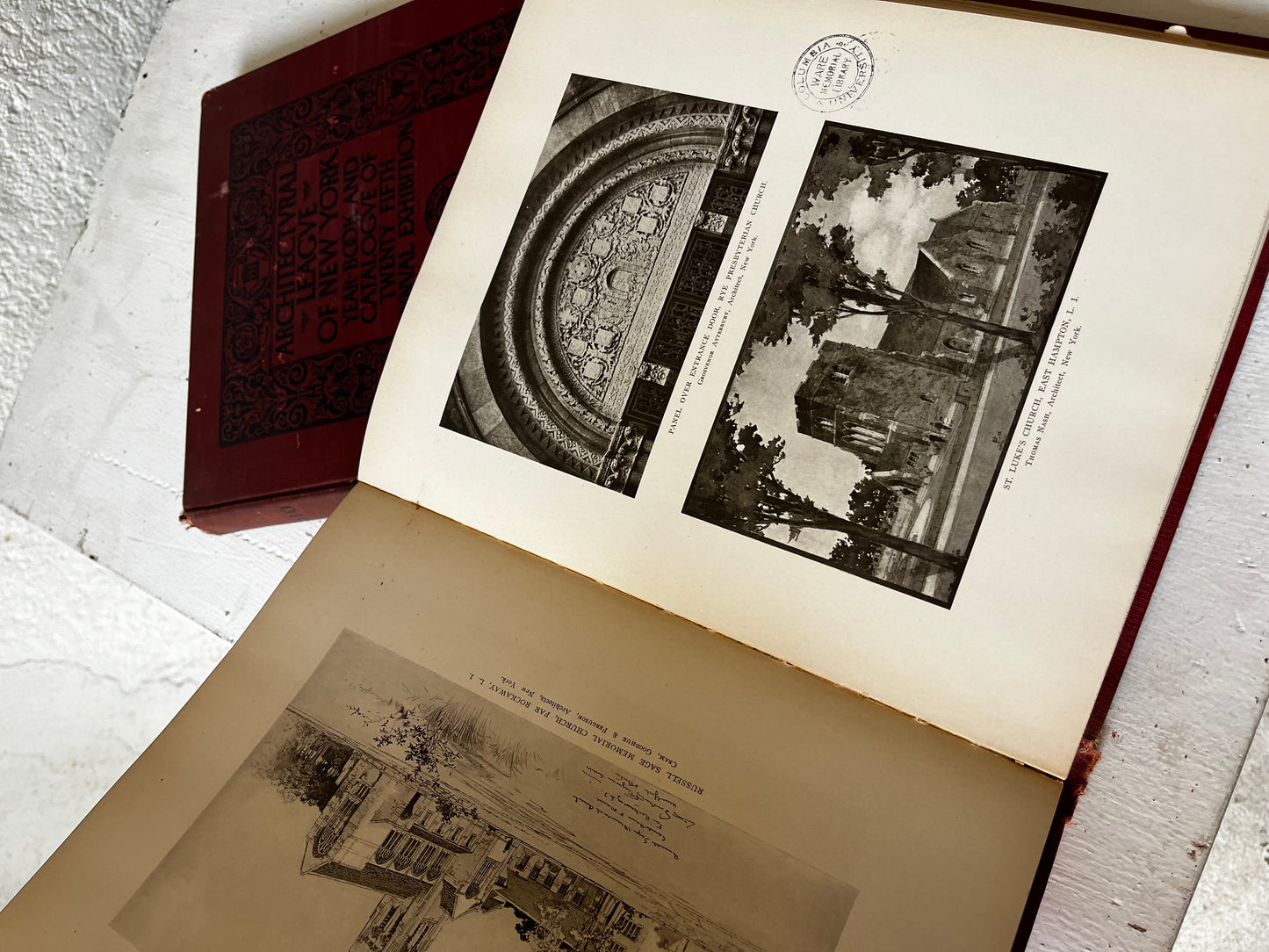 Architectural League of New York Yearbooks, 1909 + 1910