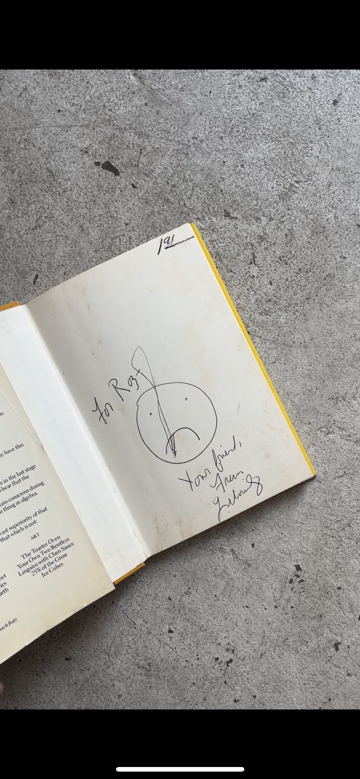 Social Studies, Fran Lebowitz. 1981 [Signed, Inscribed]