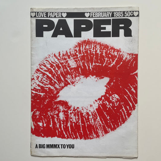 Paper “Love”, February 1985