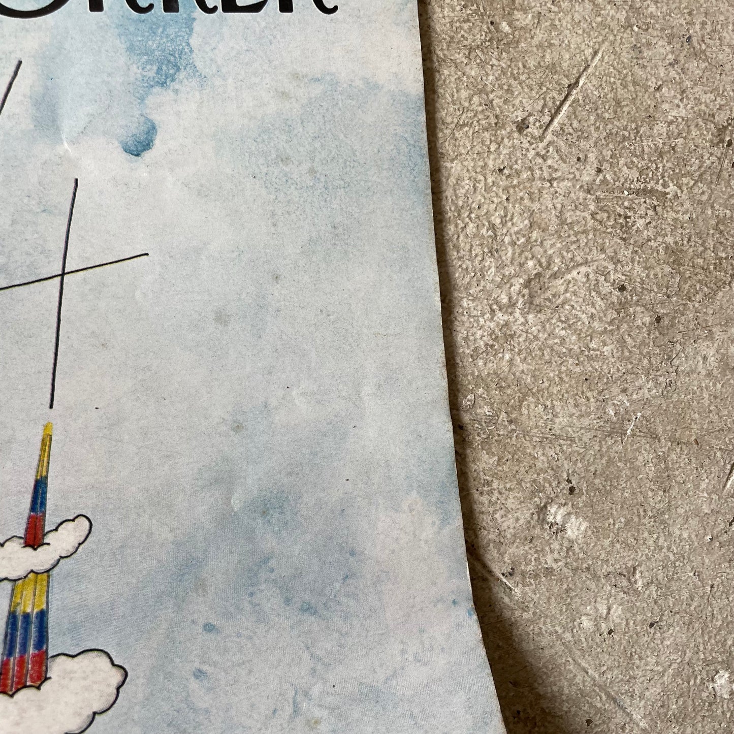 New Yorker, July 5th 1969, Saul Steinberg Cover