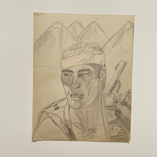 Soldier Portrait, Nicky, 1940s